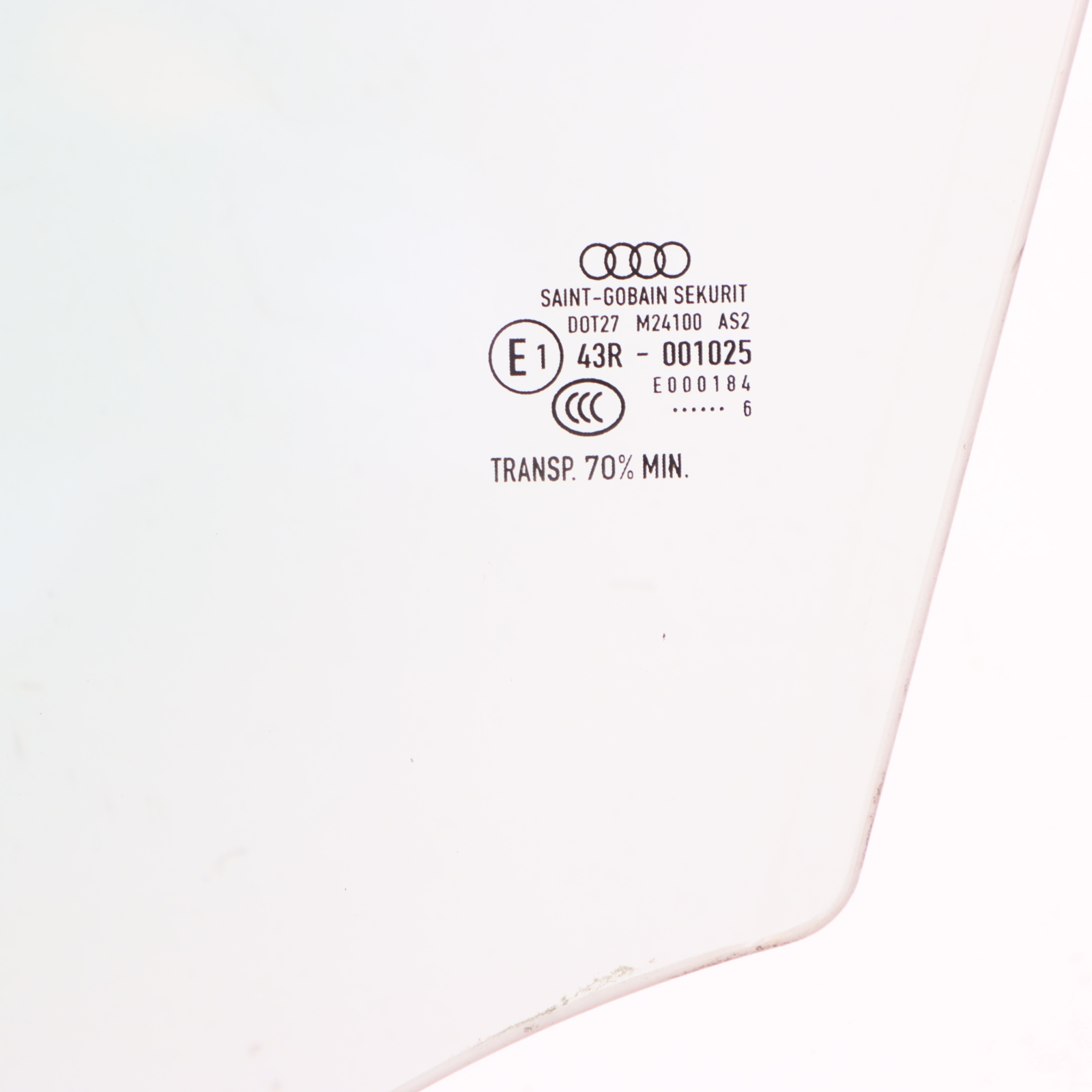 Audi A3 8V Türfenster Glas Vorne Links AS2 Grün 8V4845201A