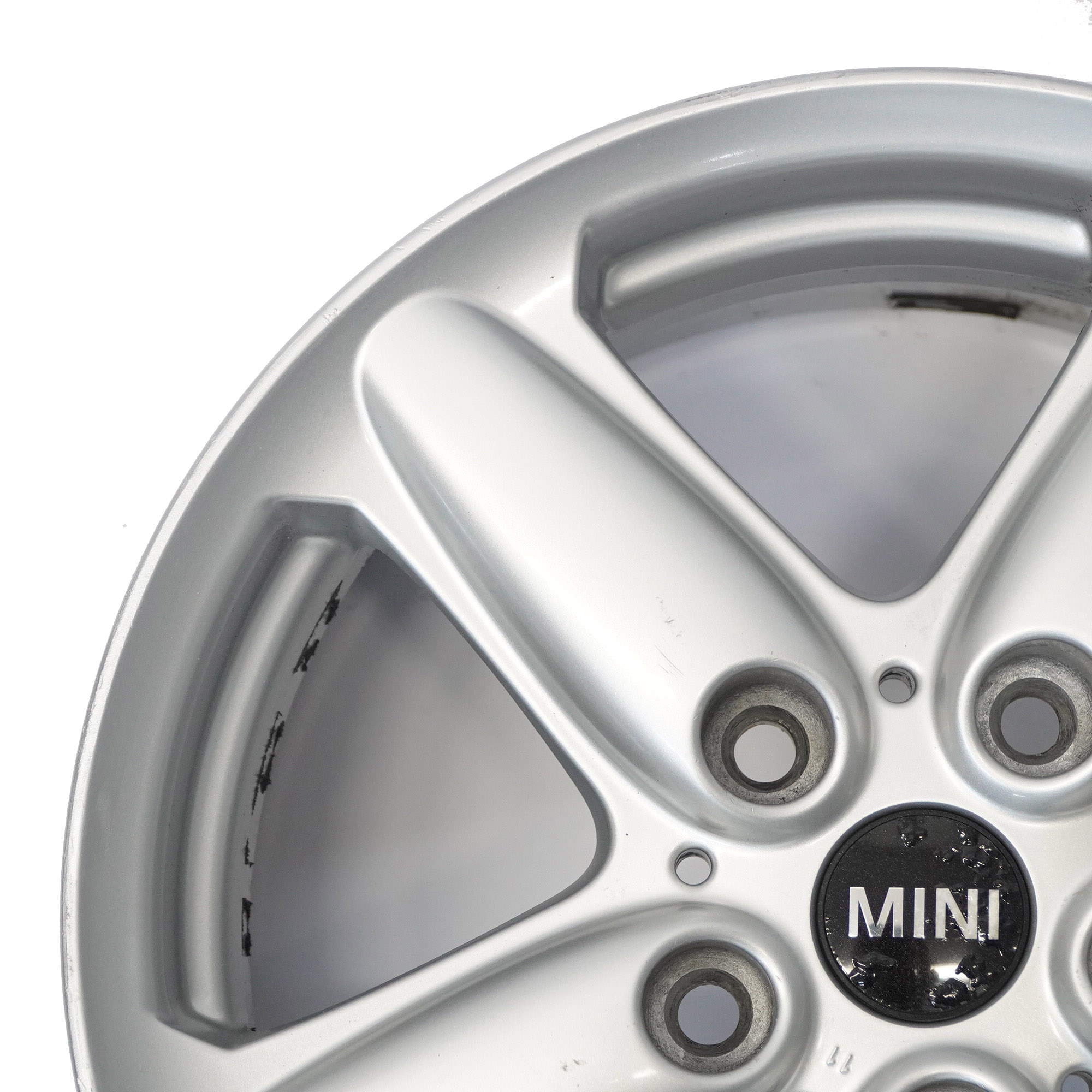 Mini Cooper R60 R61 Silberfelge Alu Felge 16 "6,5J 5-Sterne-Einzelspeiche 124