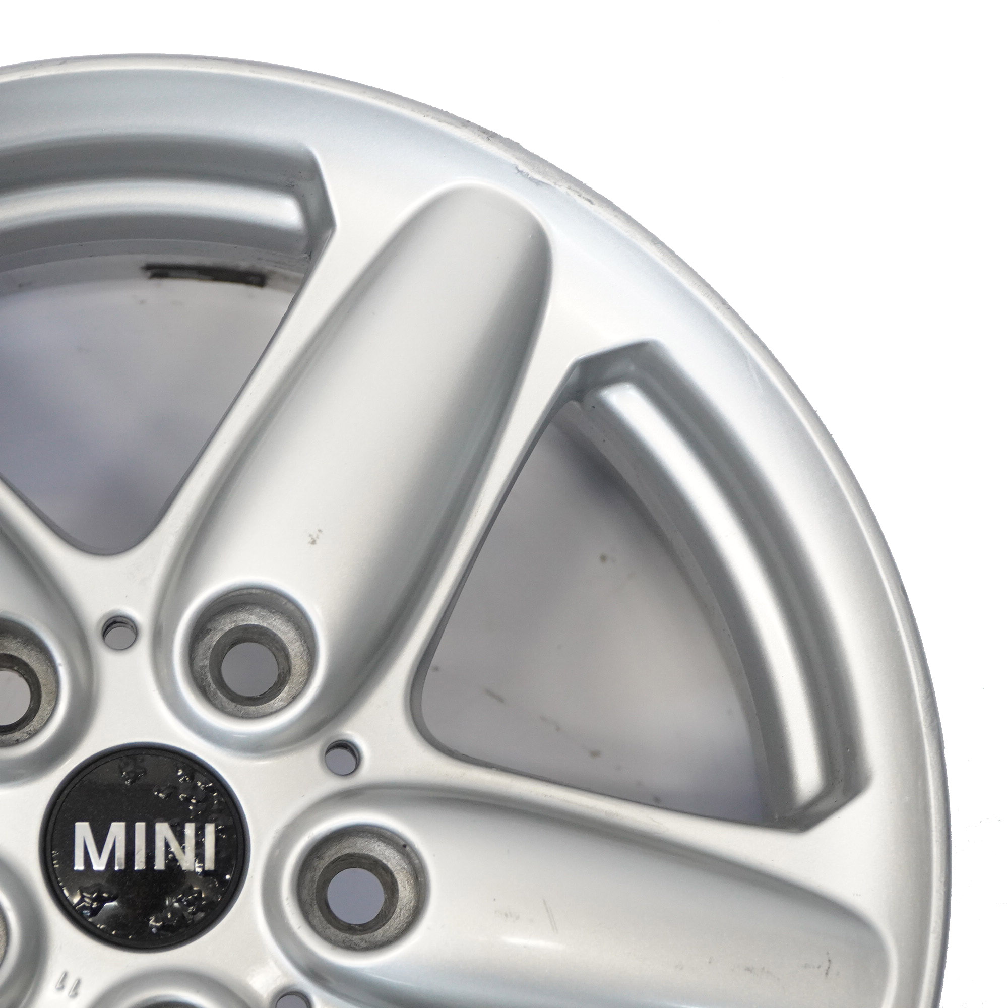 Mini Cooper R60 R61 Silberfelge Alu Felge 16 "6,5J 5-Sterne-Einzelspeiche 124