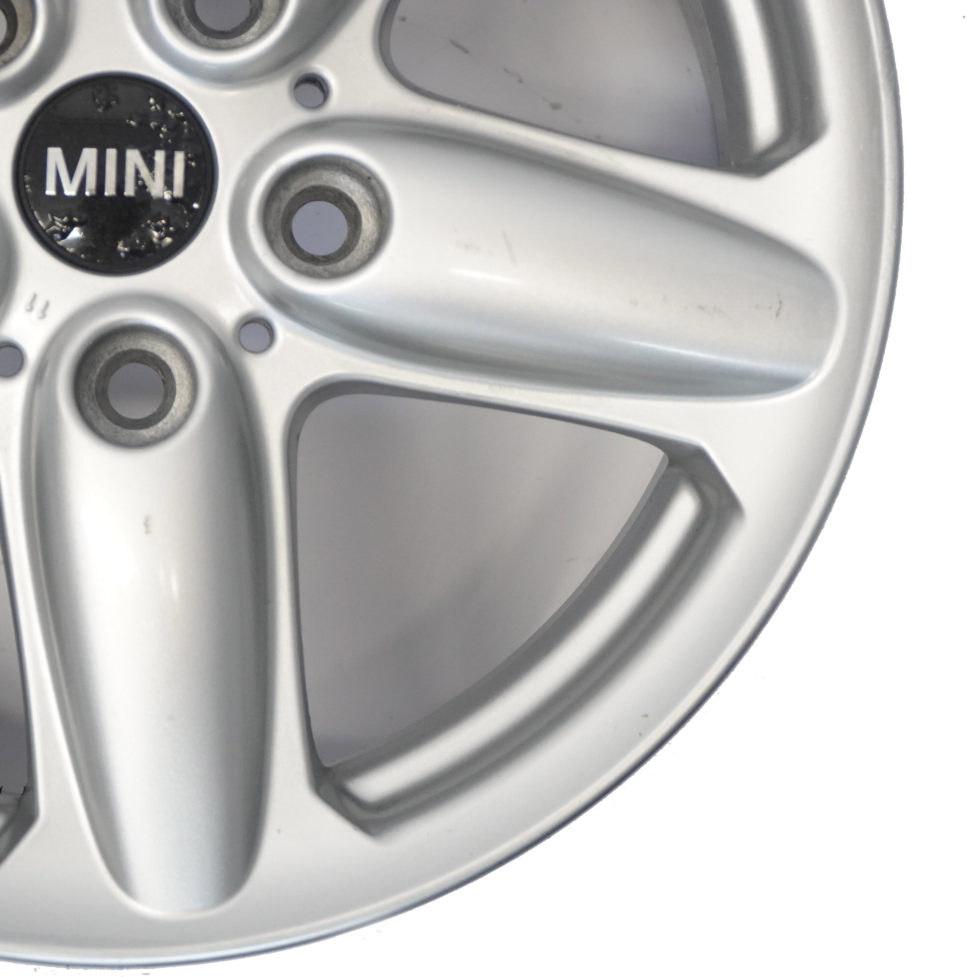 Mini Cooper R60 R61 Silberfelge Alu Felge 16 "6,5J 5-Sterne-Einzelspeiche 124