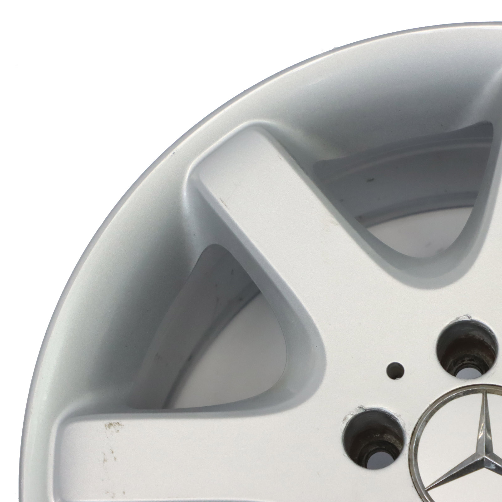 Mercedes ML W163 Silberne Leicht metall Felge 17" 8.5J ET52 A1634010902