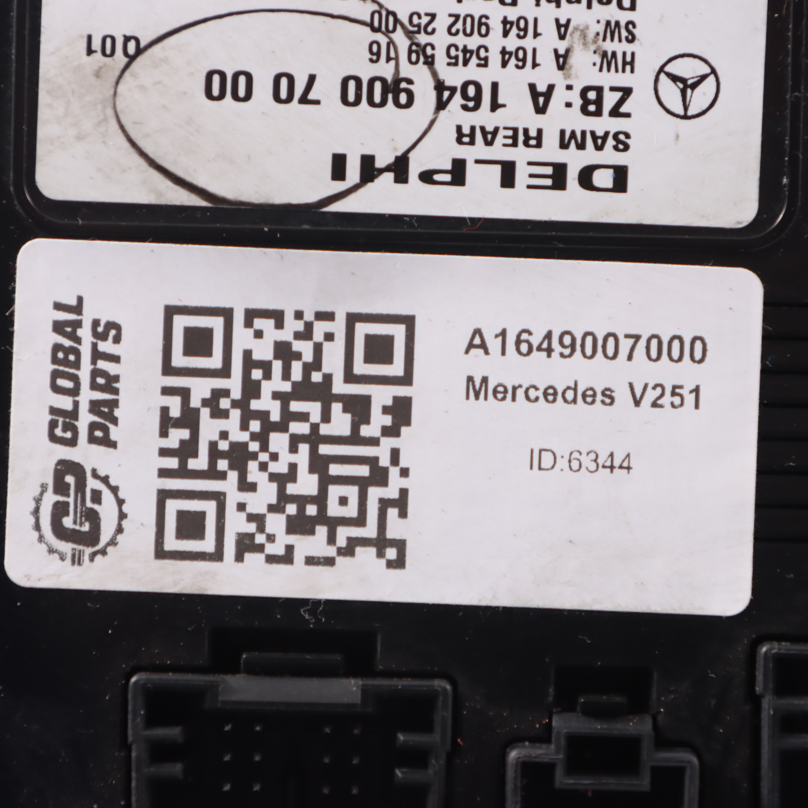 Mercedes V251 SAM Karosserie Steuerung Modul Hinten A1649007000