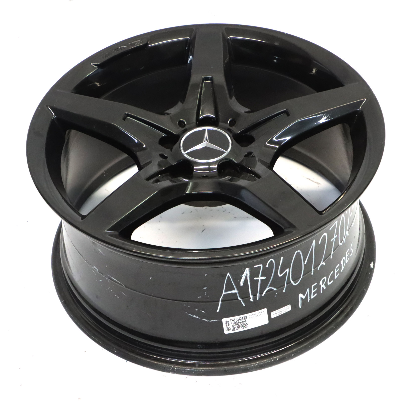 Mercedes R172 Leichtmetallfelge hinten 18" ET:36 8,5J 5 Speichen A1724012702