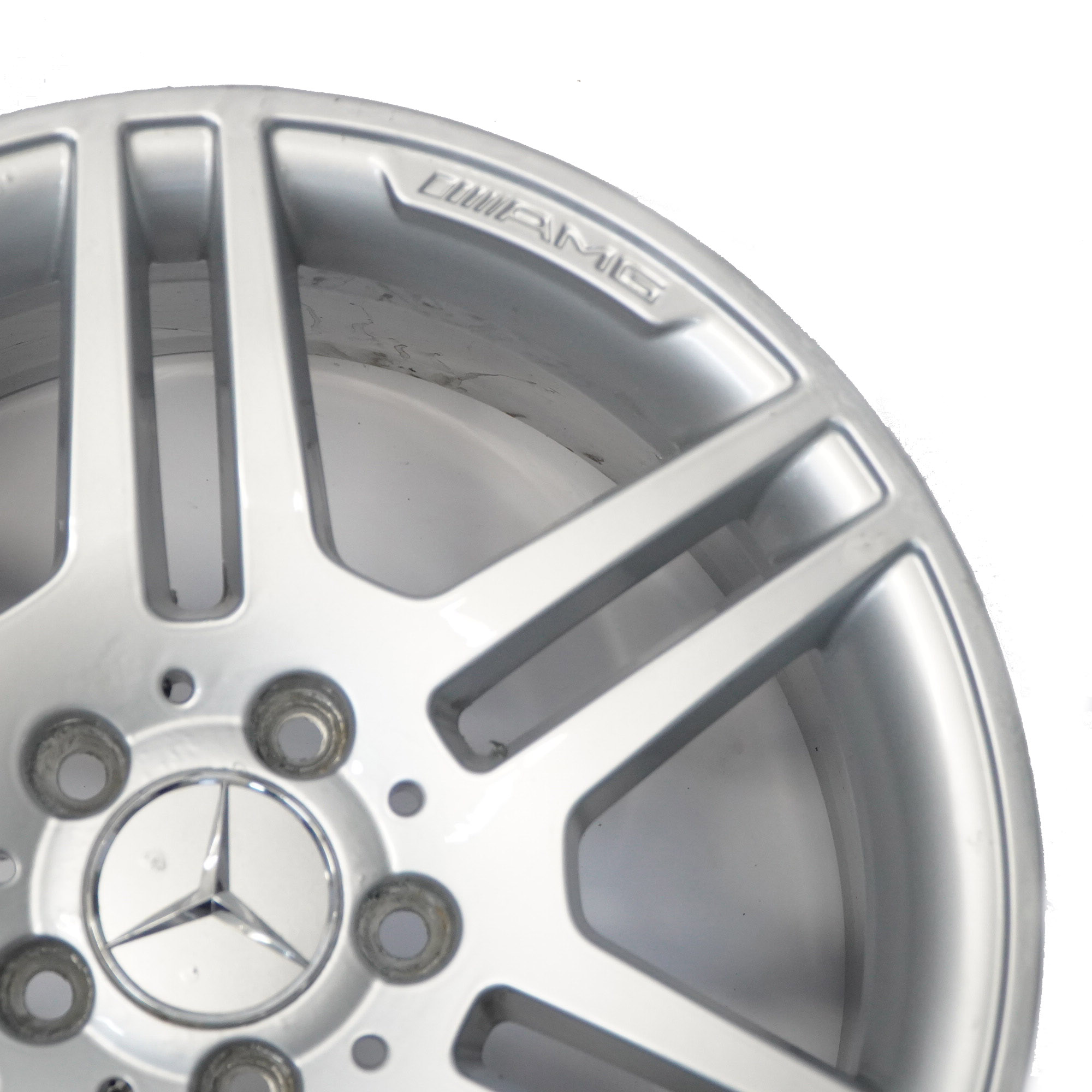 Mercedes C-Klasse W204 AMG Silber Alufelge Alu Felge 17" ET:58 8,5J A2044014602