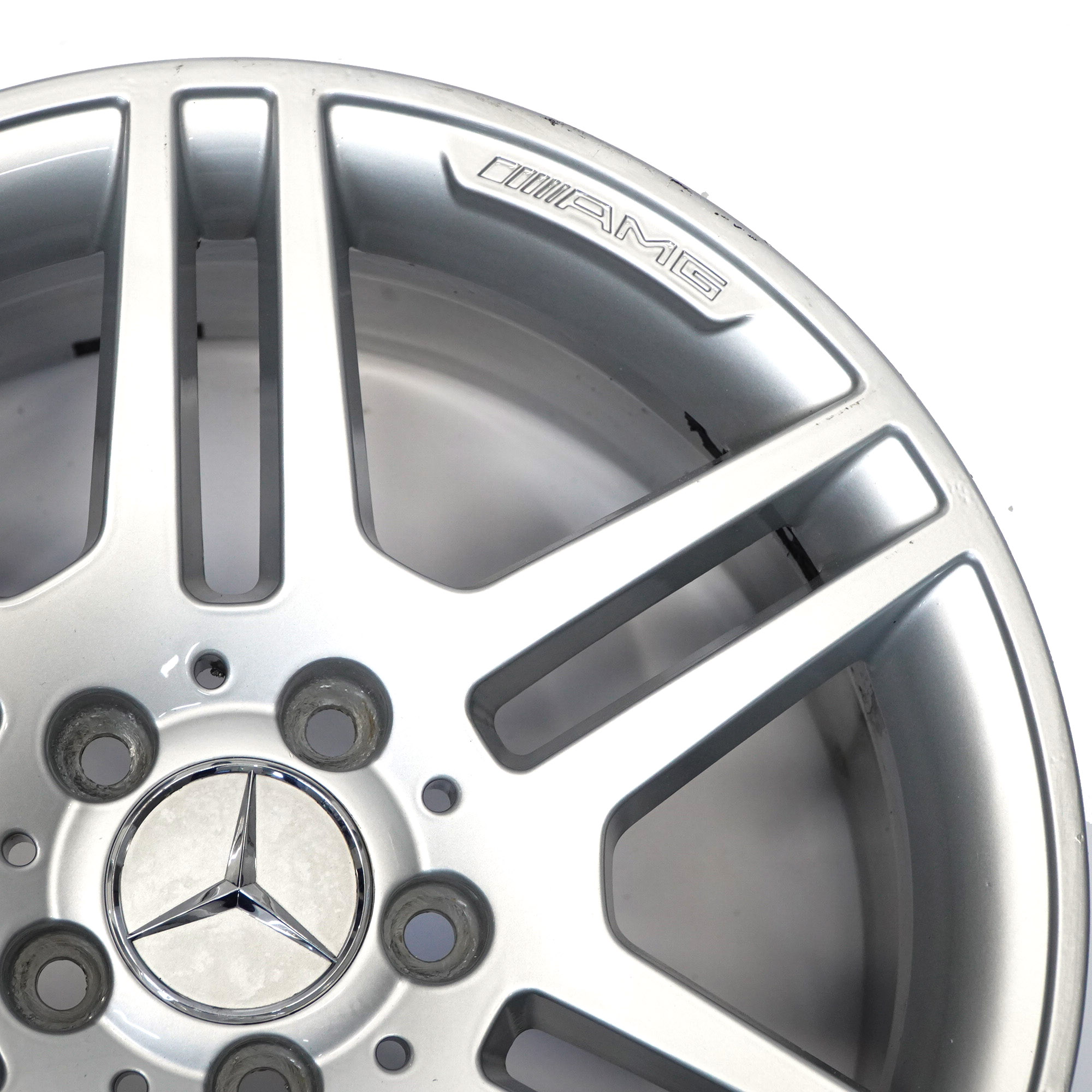 Mercedes C-Klasse W204 AMG Silber Alufelge Alu Felge 17" ET:58 8,5J A2044014602