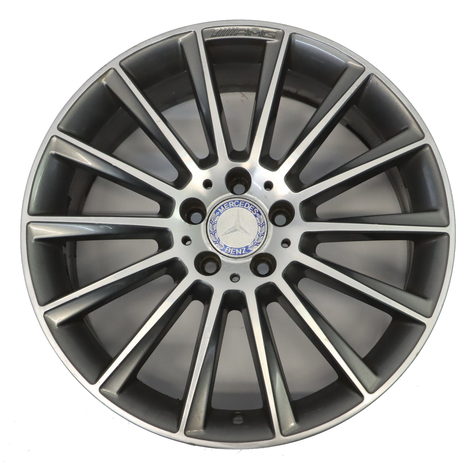 Mercedes W205 Front Alloy Wheel Rim AMG 19" ET:44 7,5J 14 Spoke A2054011300