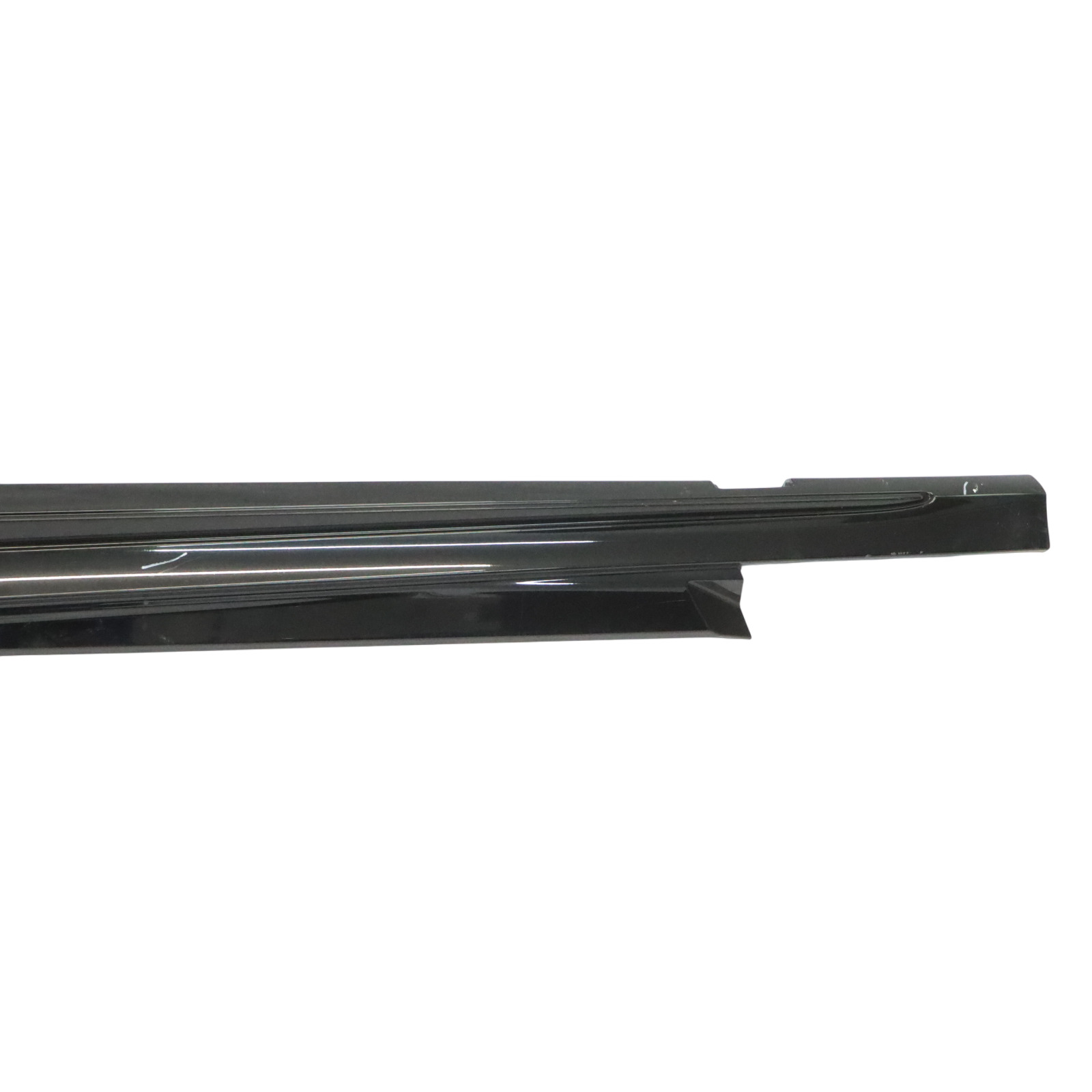 Mercedes C205 Side Skirt AMG Left N/S Door Sill Cover Obsidian Black - 197