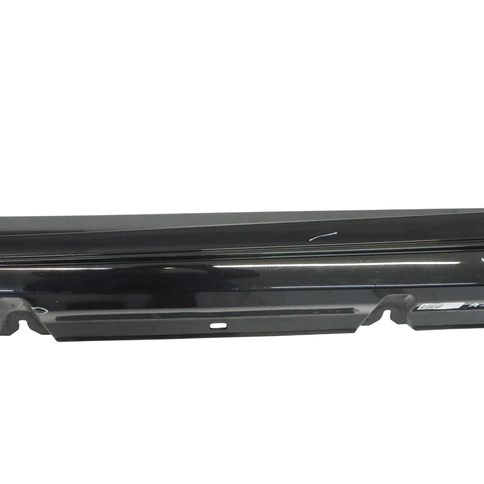 Mercedes C205 Side Skirt AMG Left N/S Door Sill Cover Obsidian Black - 197