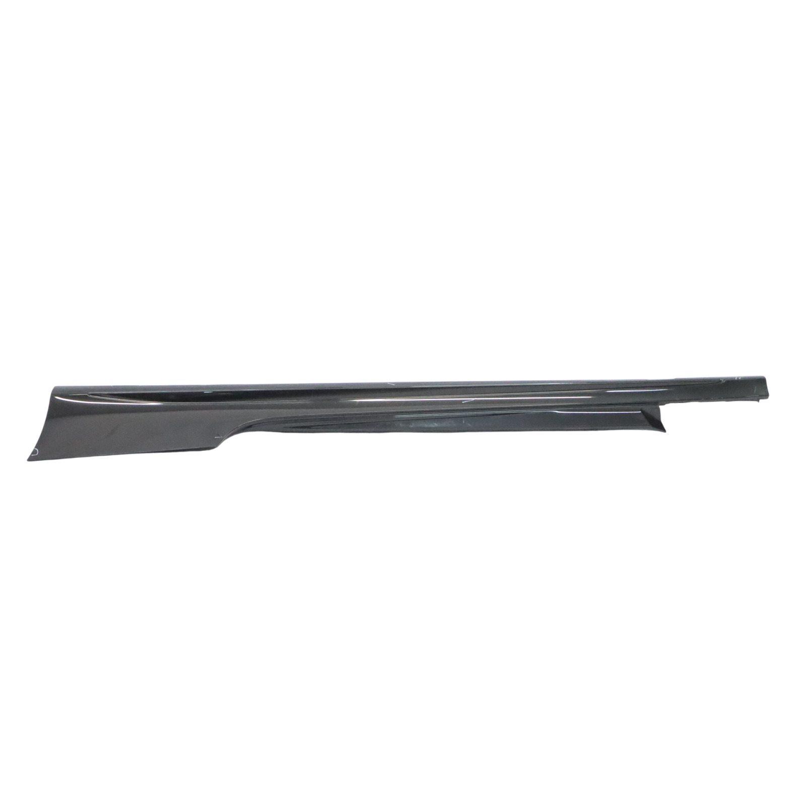 Mercedes C205 Side Skirt AMG Left N/S Door Sill Cover Obsidian Black - 197