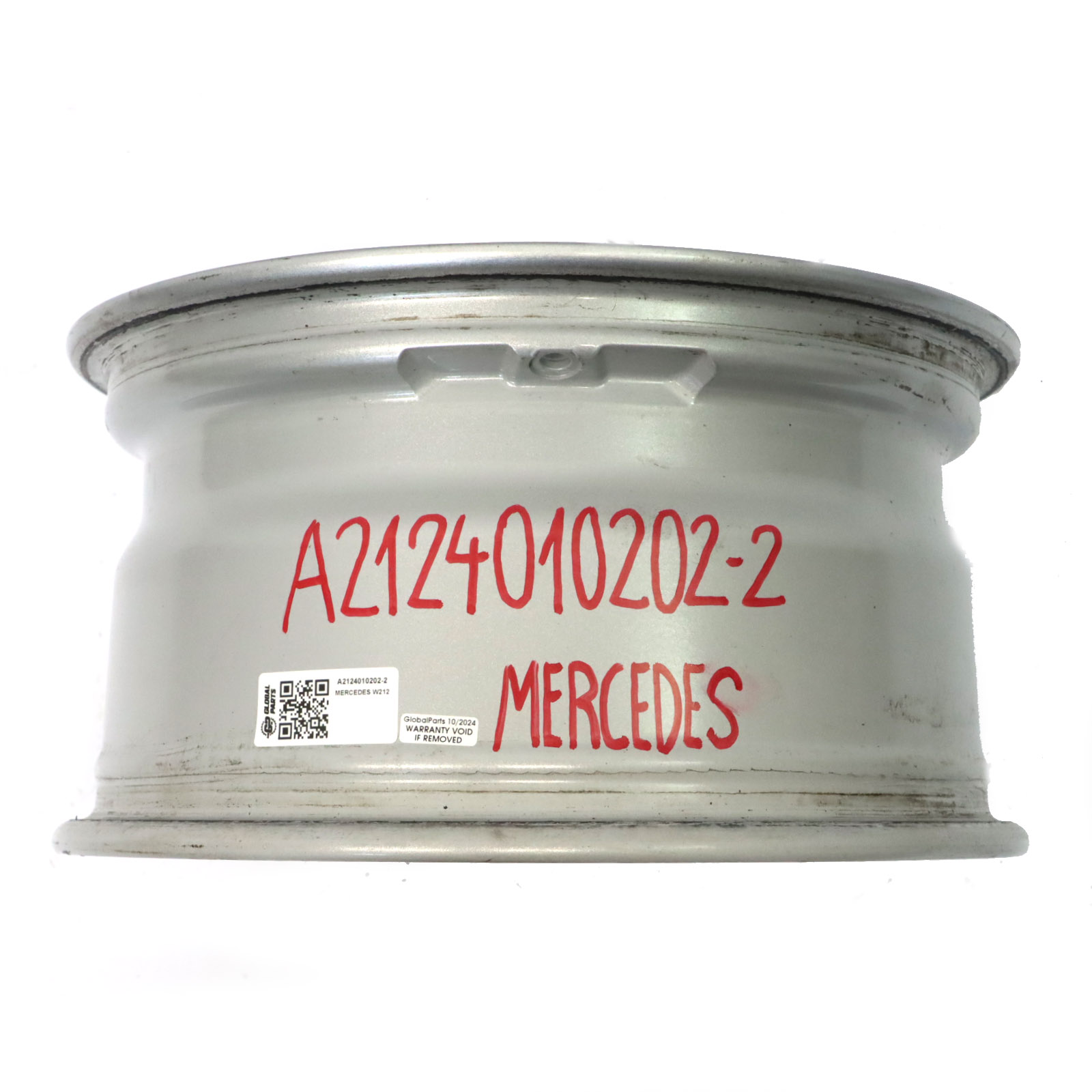 Mercedes W212 Silber Leichtmetallfelge 5-Doppelspeiche 16" ET:46 8J A2124010202