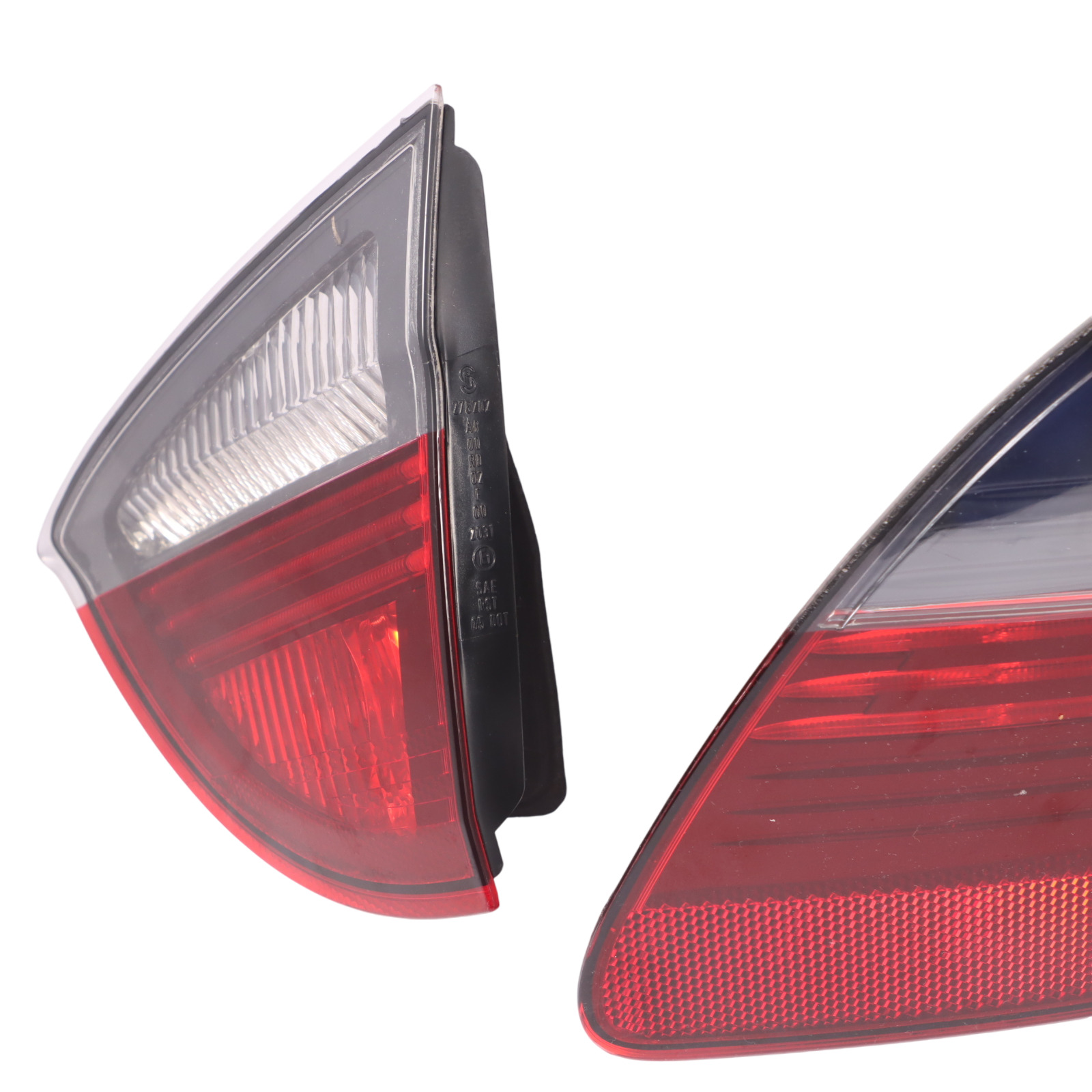 BMW E91 Rücklicht Lampe Heckklappenblende Rechts Links Schwarz Linie Set 7200817