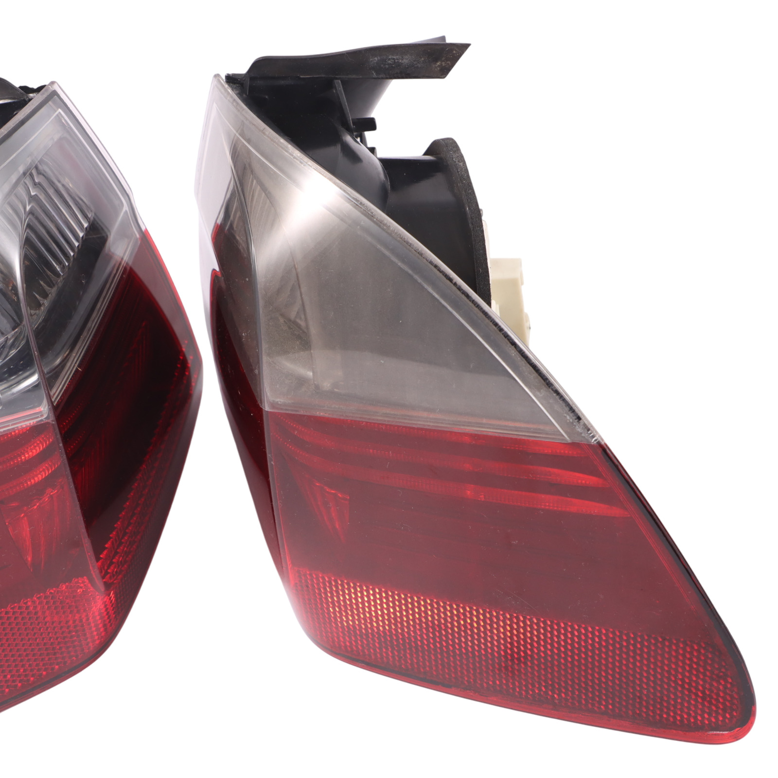 BMW E91 Rücklicht Lampe Heckklappenblende Rechts Links Schwarz Linie Set 7200817