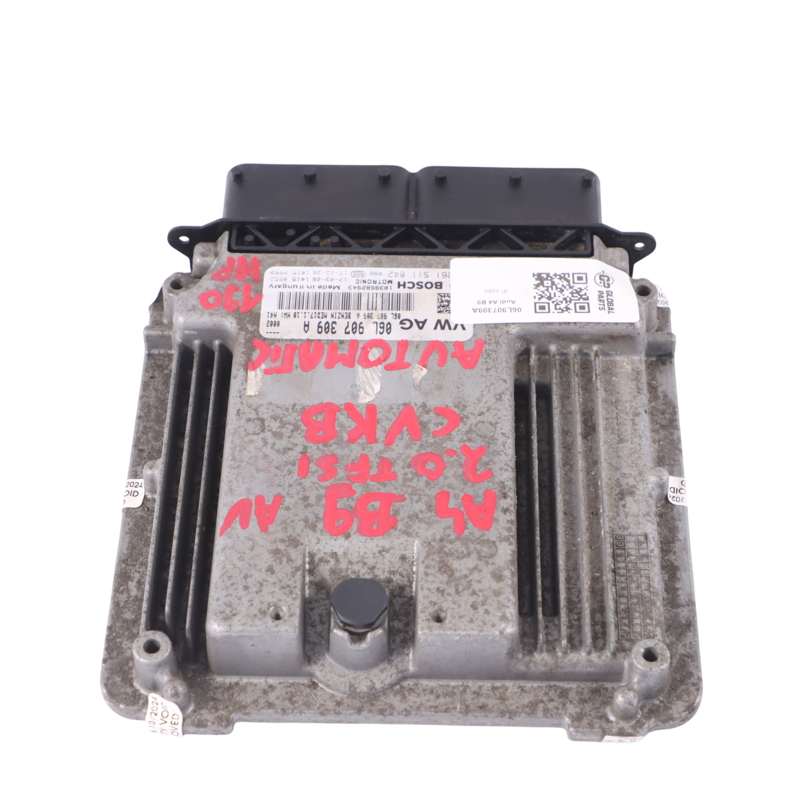 Audi A4 B9 2.0 TFSI CVKB 190HP Motorsteuergerät ECU 06L907309A Automatik