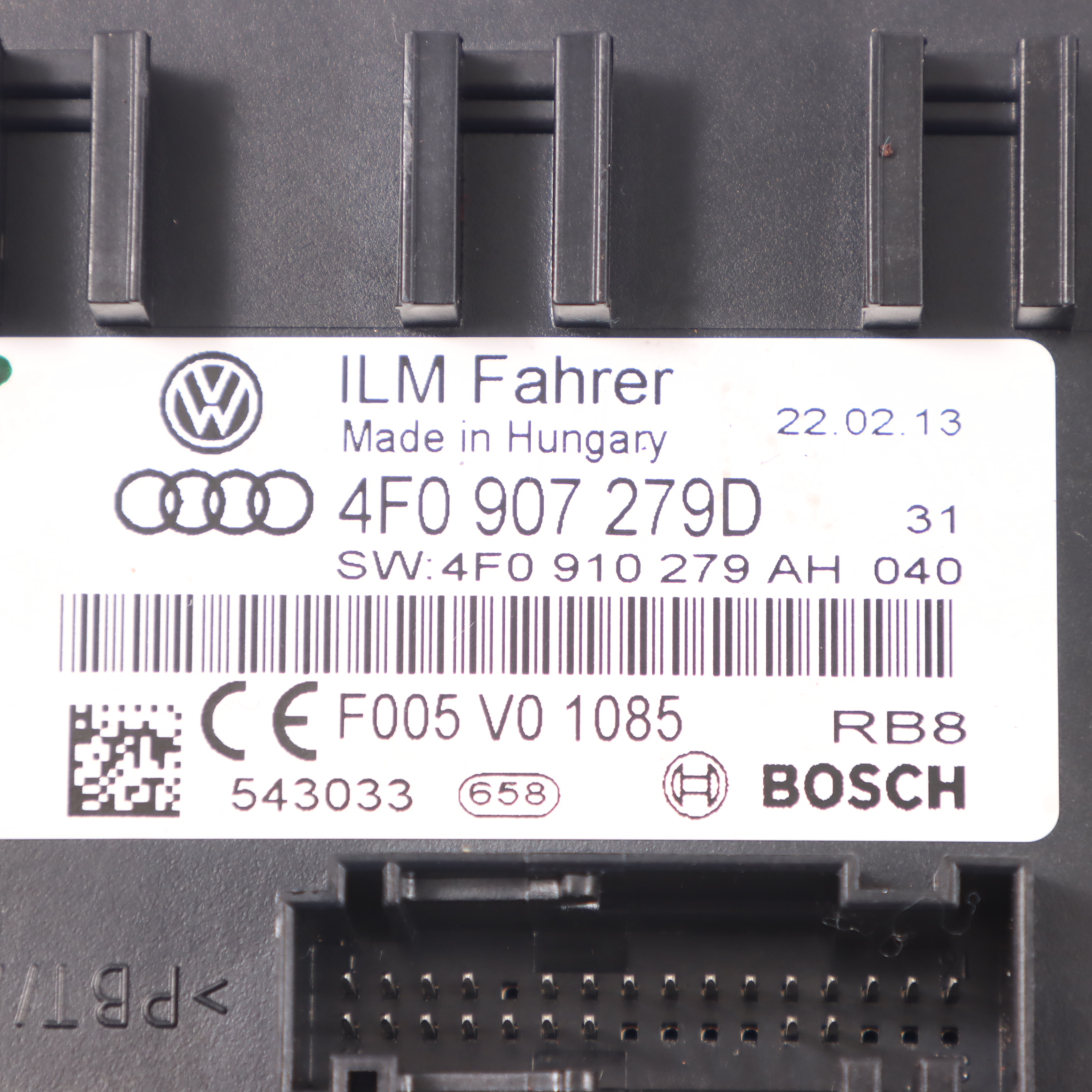 Audi Q7 4L Komfort Steuer Gerät ECU 4F0907279D