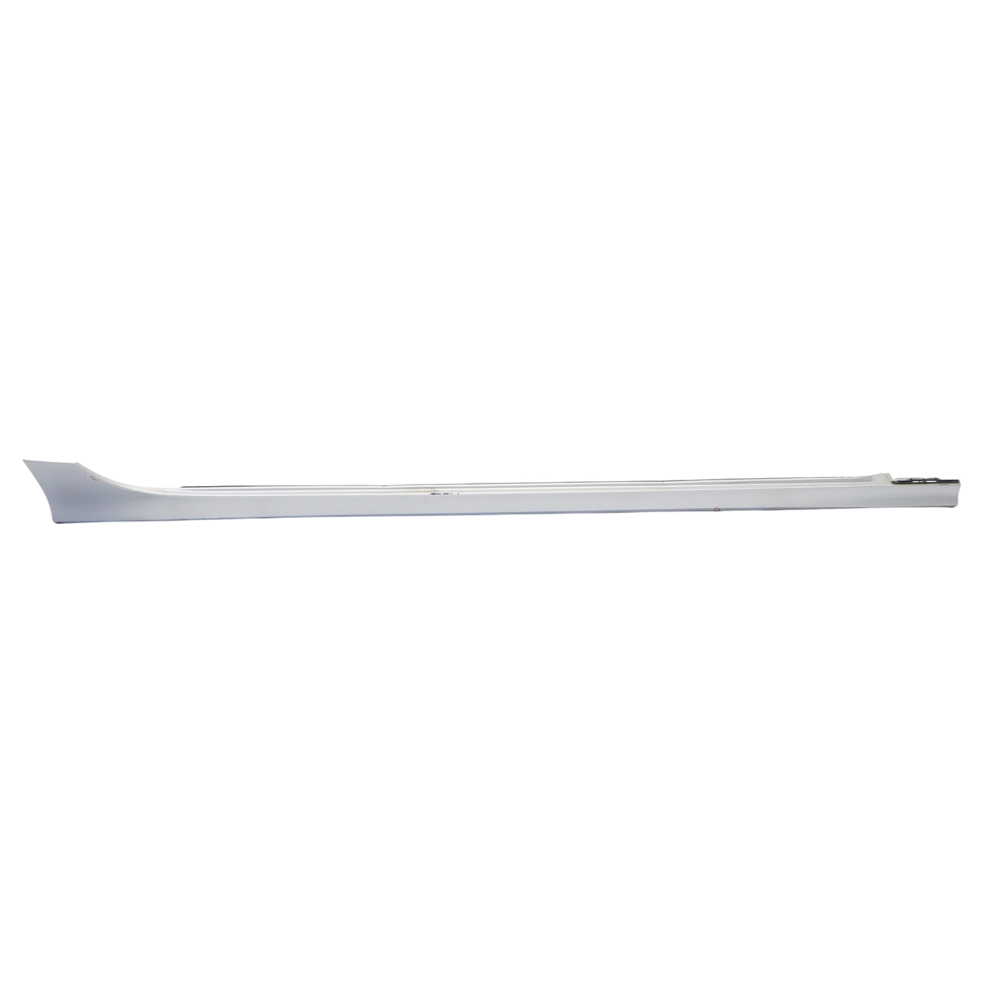 Audi A7 4G8 Side Skirt Door Sill Cover Right O/S Panel Ice Silver Metallic - X7W