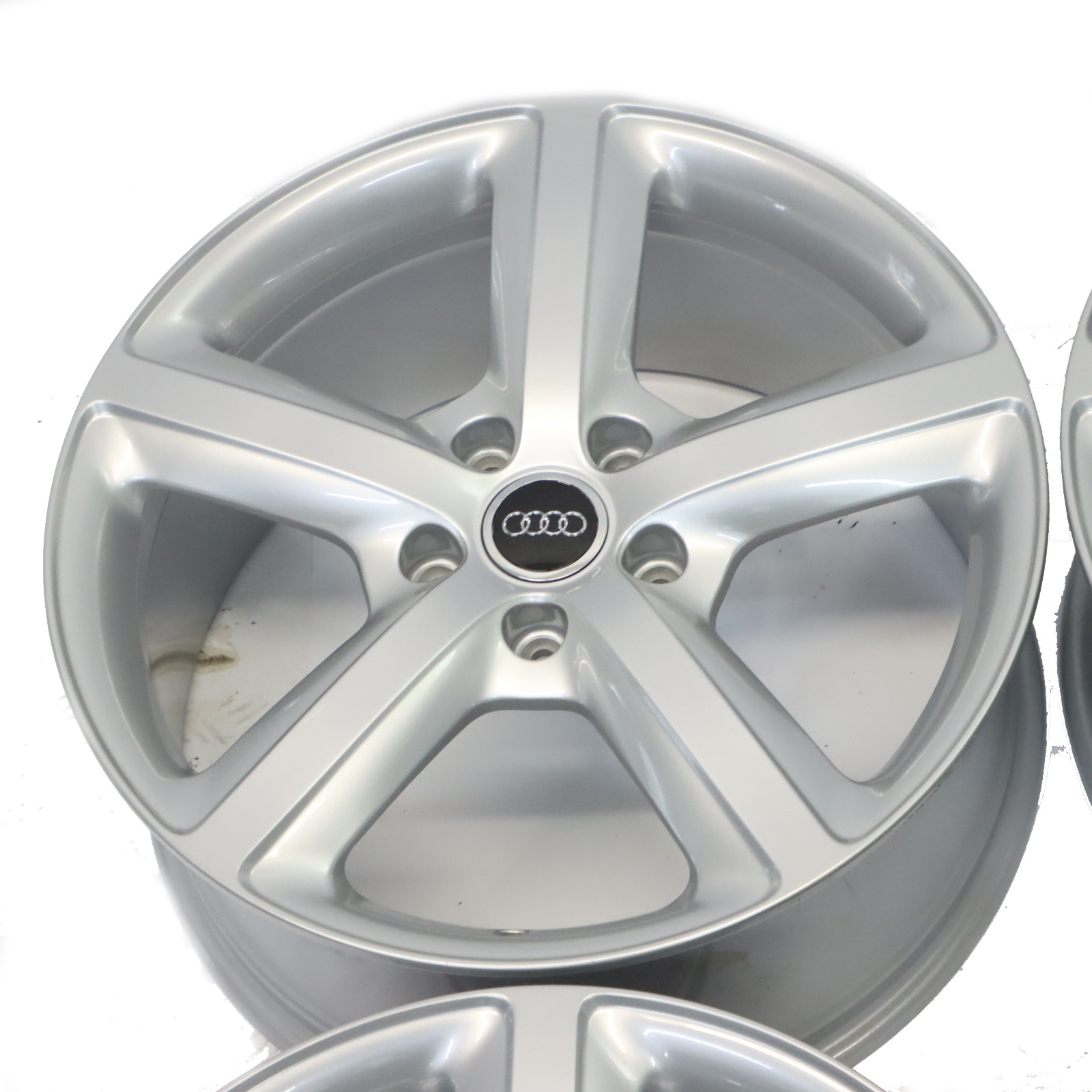 Audi Q7 4L Silber Felgensatz Alufelge 20" 9J ET:60 Sternspeiche 4L0601025H