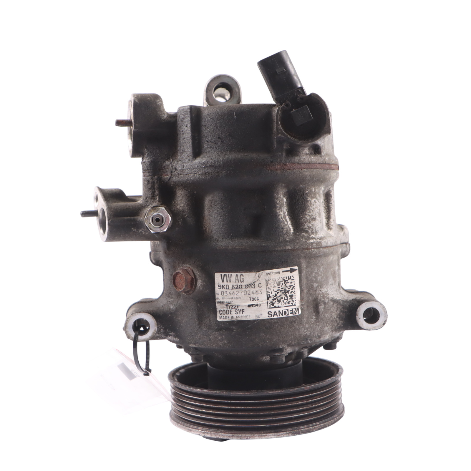 Volkswagen Polo 6R Klimaanlage Con A/C Kompressor Pumpe 5K0820803C