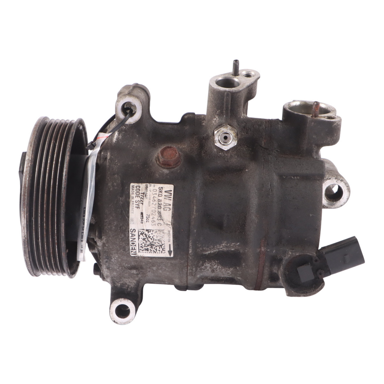 Volkswagen Polo 6R Klimaanlage Con A/C Kompressor Pumpe 5K0820803C