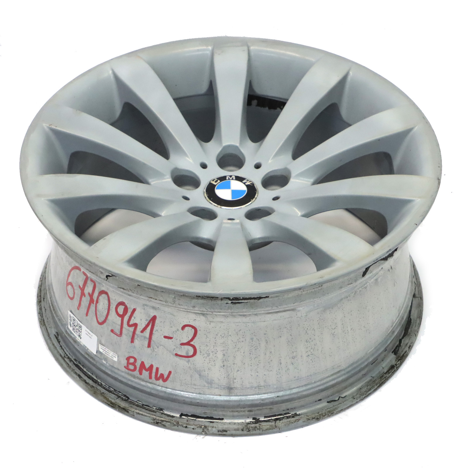 BMW E63 E64 Silber Leichtmetallrad Felge 19" Sternspeiche 218 8,5J ET:14 6770941