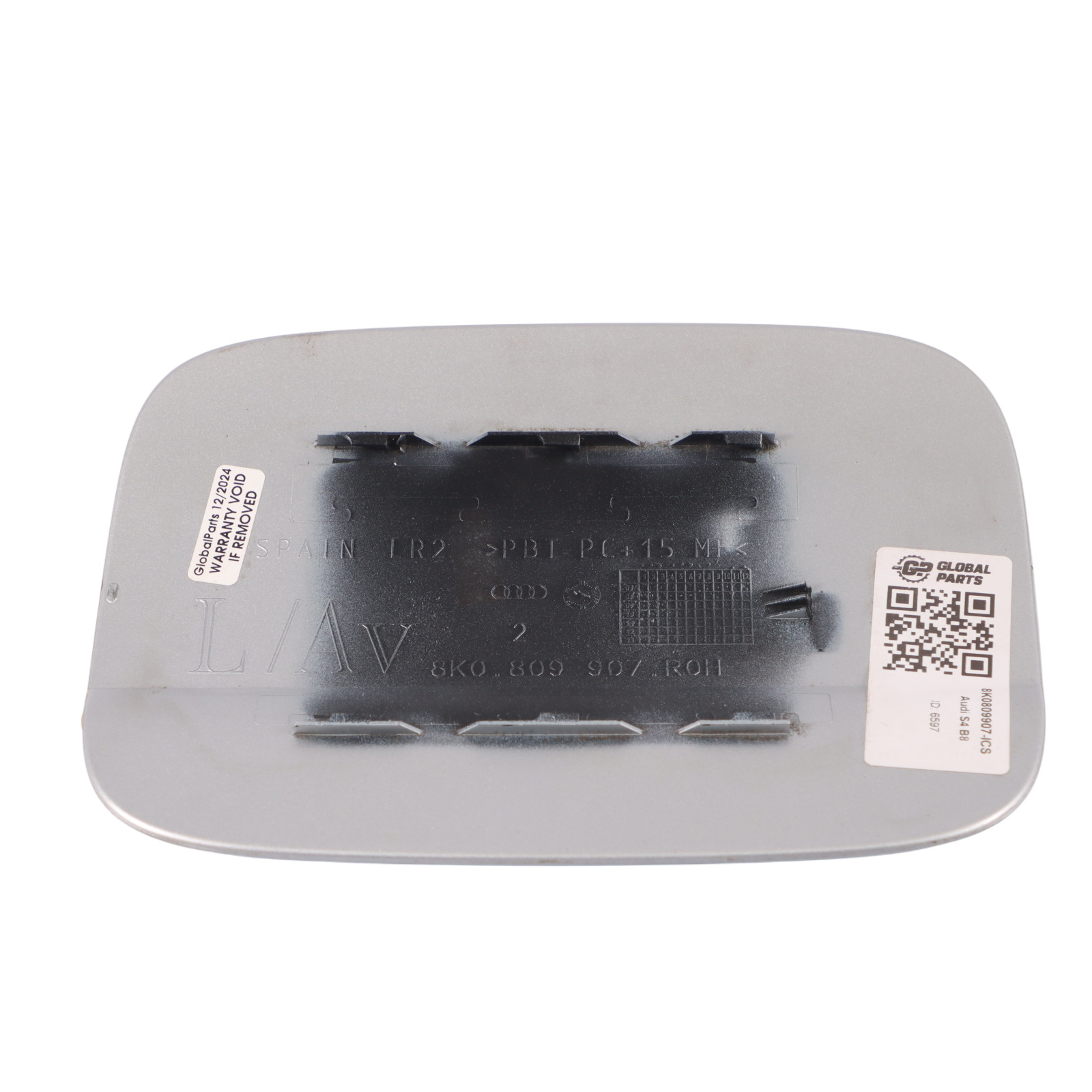 Audi A4 B8 Tankdeckelklappe Tankdeckelabdeckung Ice Silver - X7W 8K0809907