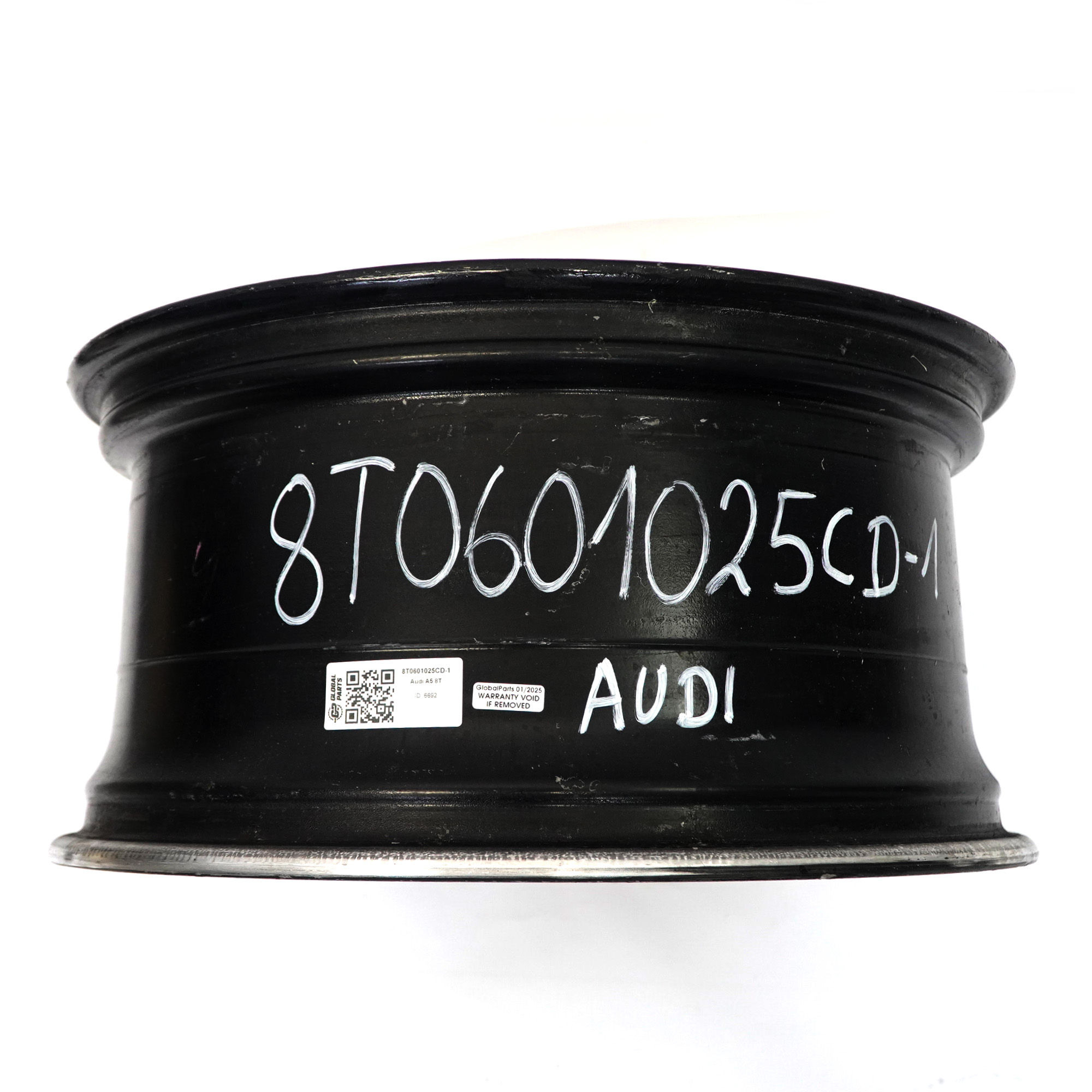 Audi A5 8T Schwarzer Rotor Leichtmetallfelge 19" 9J ET:33 8T0601025CD