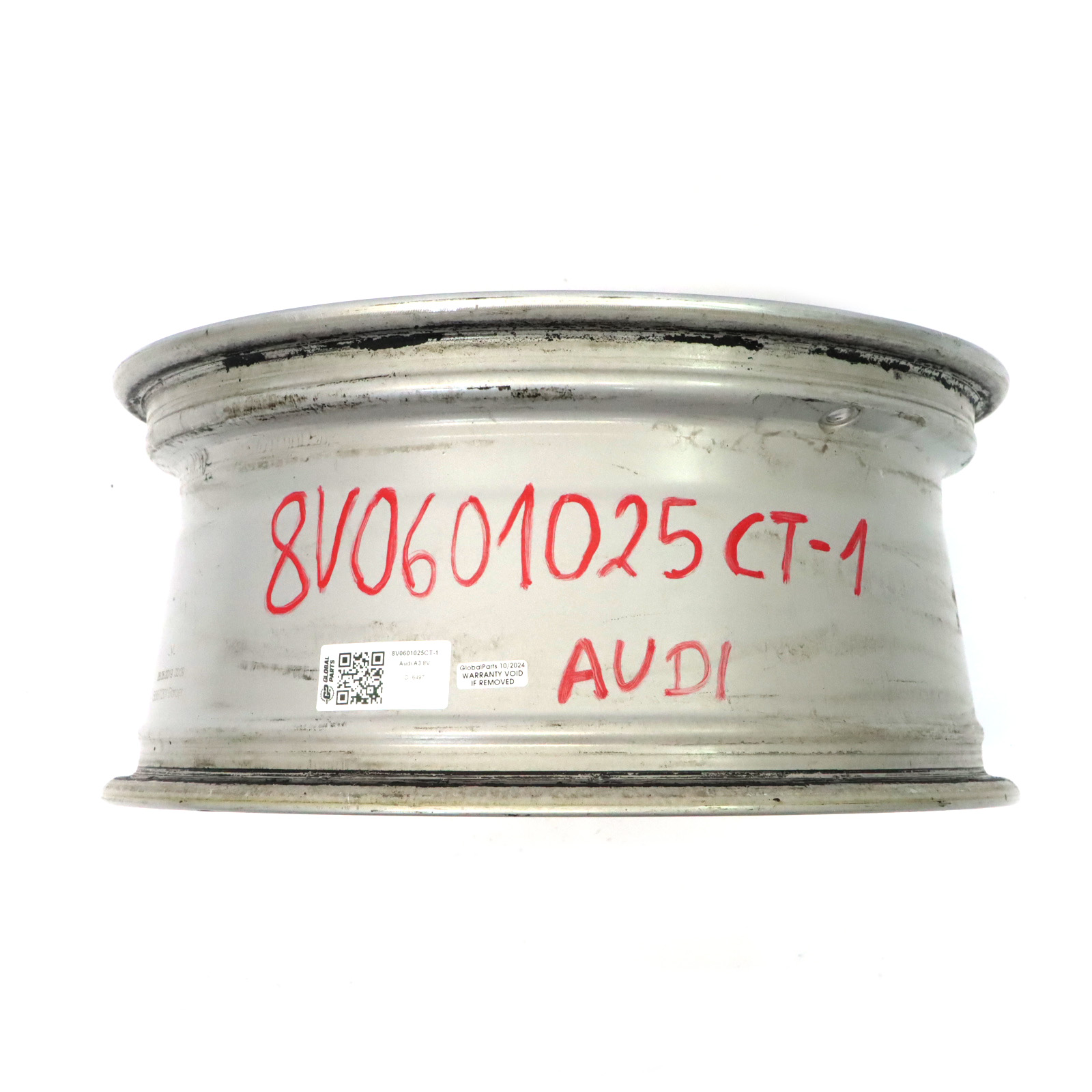 Audi A3 8V Silberne Leichtmetallfelge 17" ET:51 7,5J Sternspeiche 8V0601025CT