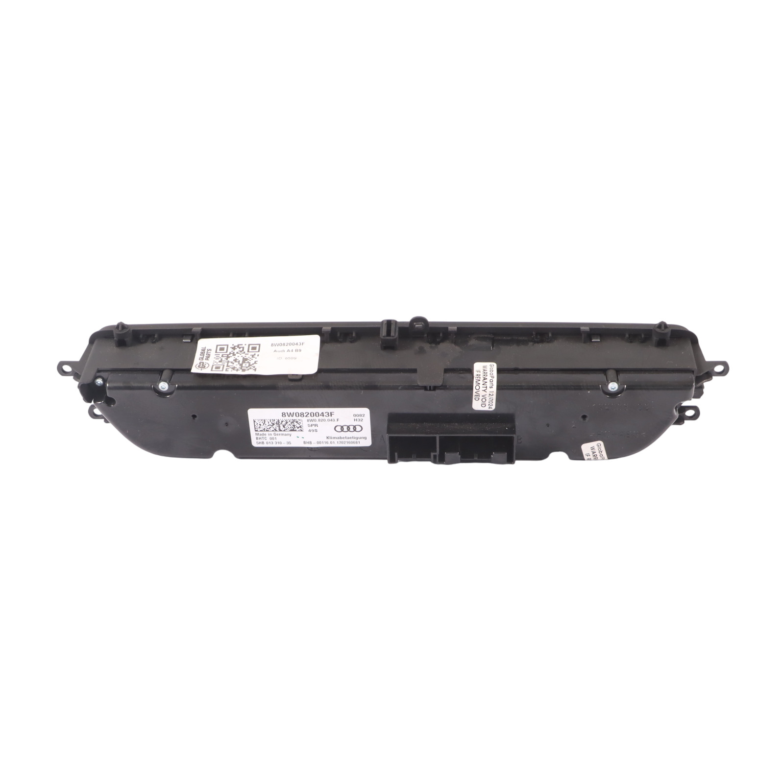 Audi A4 B9 A/C Klimaanlage Heizung Klima Bedien Einheit Panel 8W0820043F