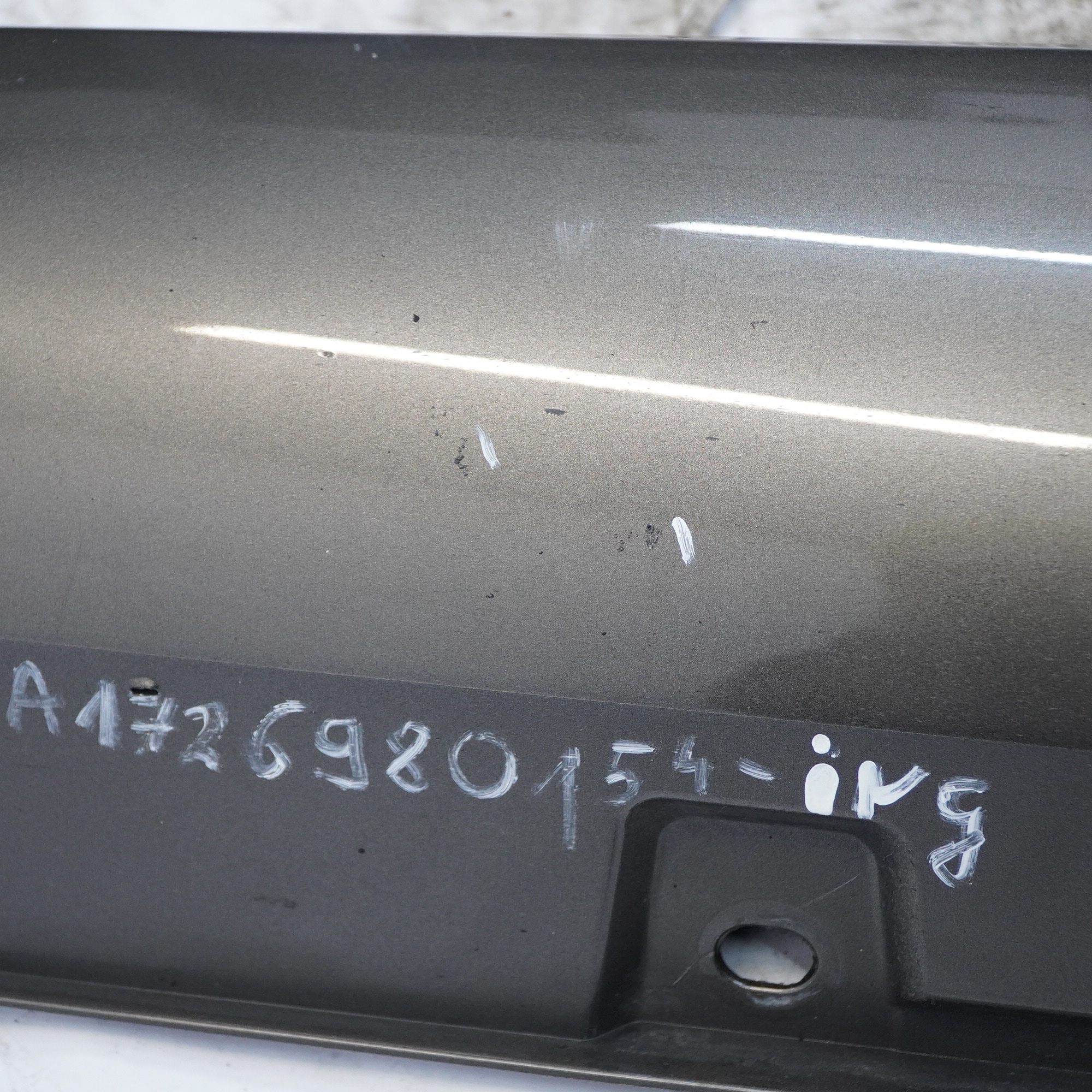 Mercedes R172 Door Sill Side Cover AMG Skirt Left N/S Indium Grey Metallic - 963