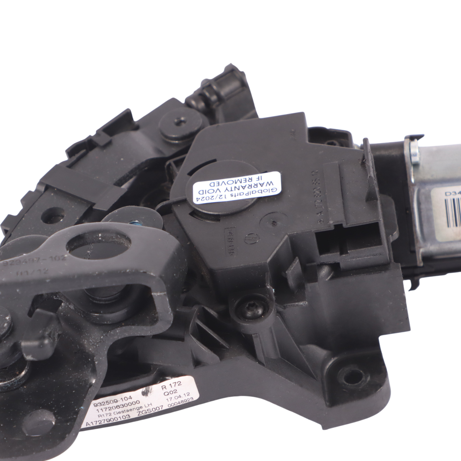 Mercedes SLK R172 Cabrio Dachscharnier Motor Gestänge links A1727900103