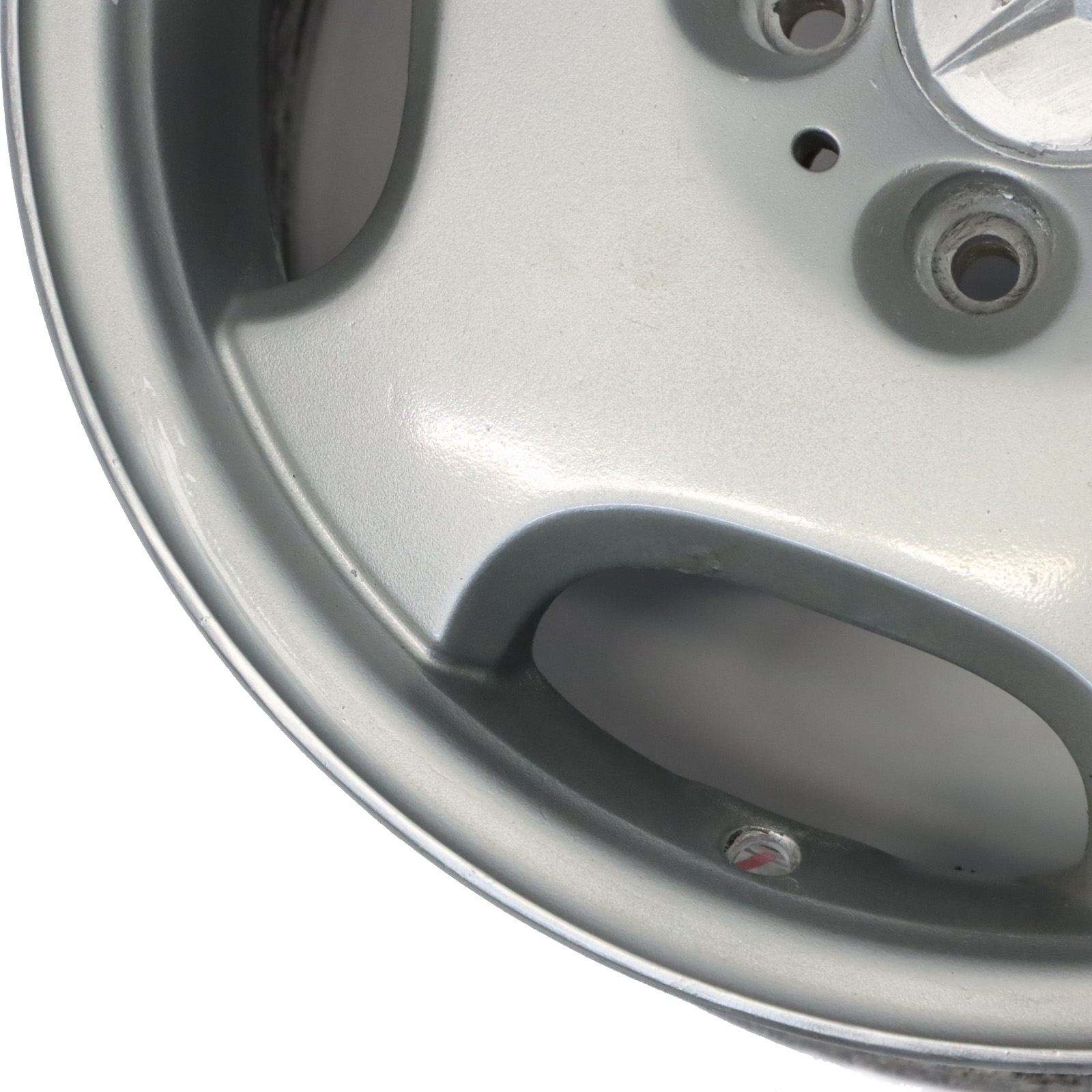 Mercedes W210 Silberne Leichtmetallfelge 16" 7,5J ET:41 5-Loch A2104010402