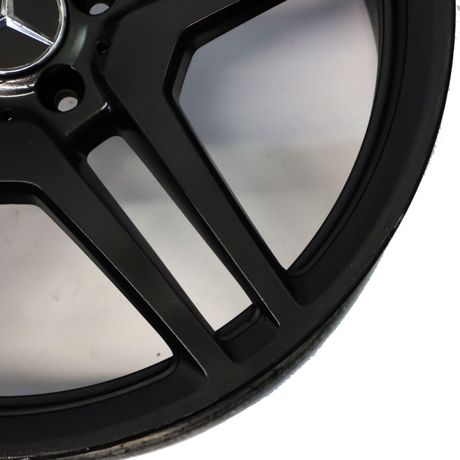 Hintere Alufelge 20" Mercedes C216 W221 AMG 9.5J ET43 Doppelspeiche A2214013202