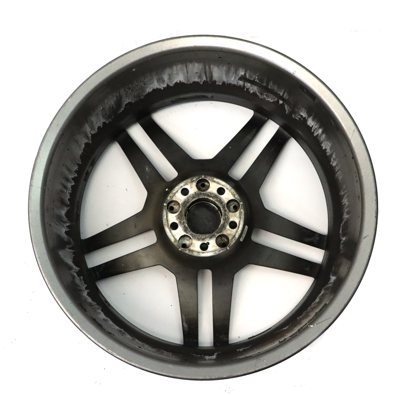 Hintere Alufelge 20" Mercedes C216 W221 AMG 9.5J ET43 Doppelspeiche A2214013202