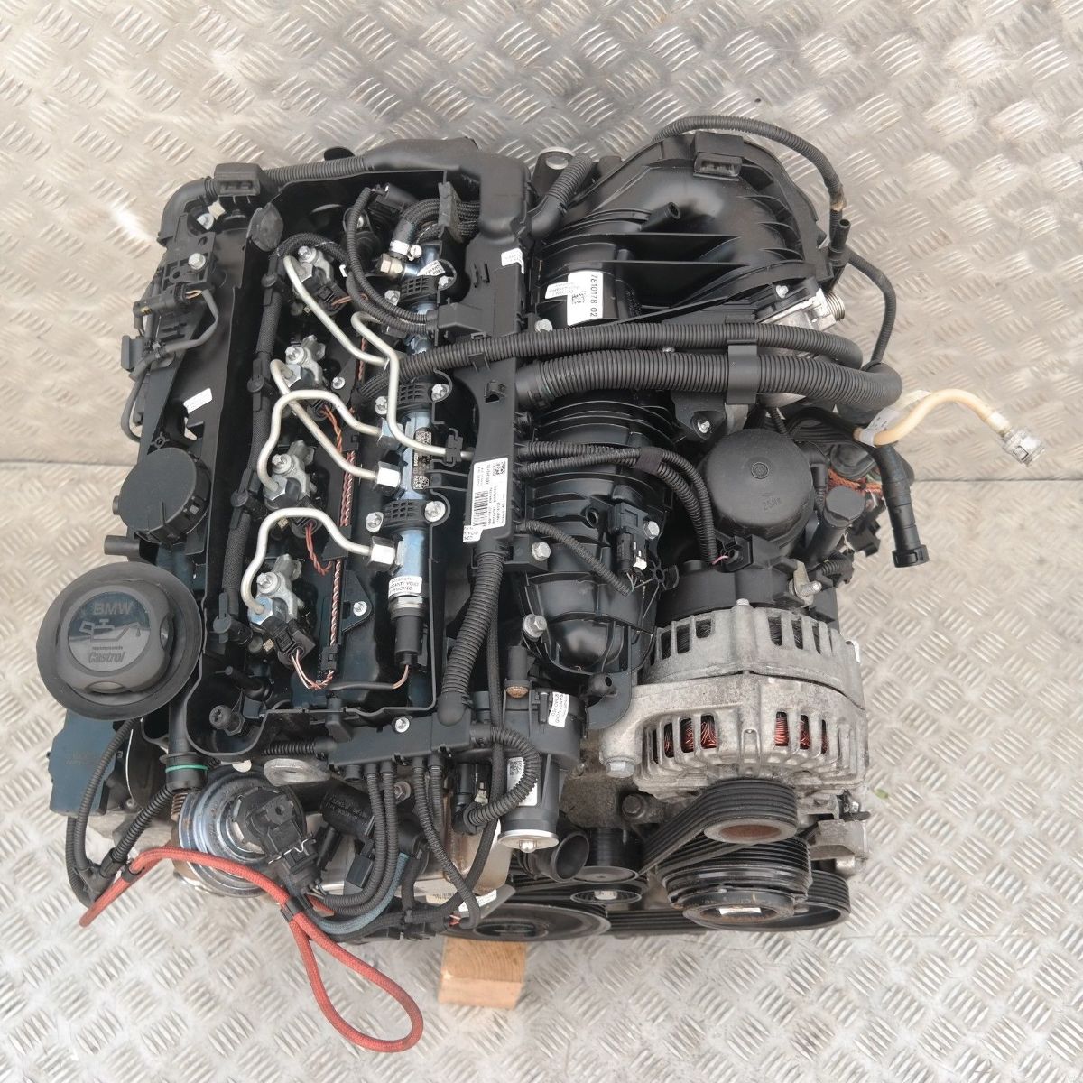 BMW 5 er E60 E61 LCI 520d N47 kompletter Motor N47D20A neue Steuerkette GARANTIE