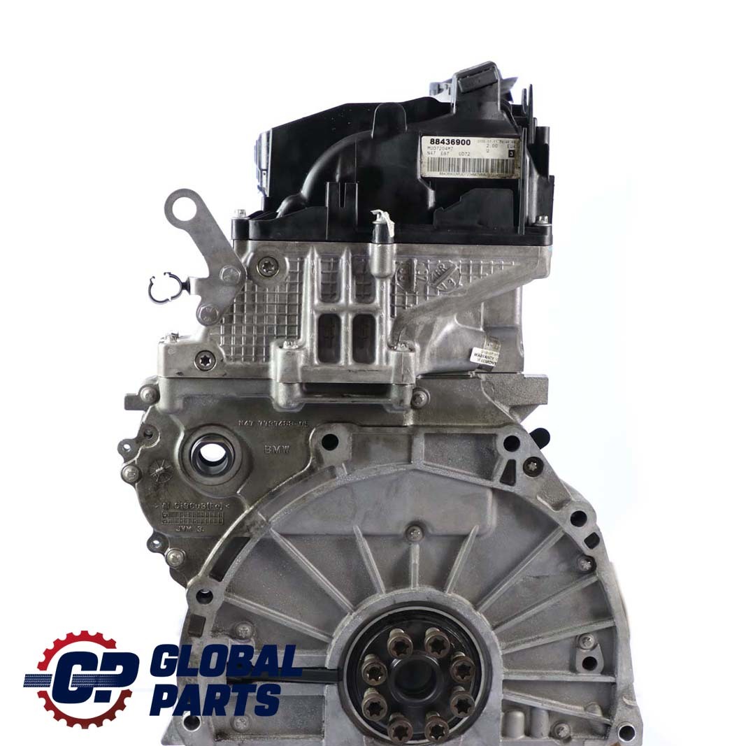 BMW E87 LCI E90 120d 320d N47 Nackter Motor N47D20A Neue Steuerkette GARANTIE