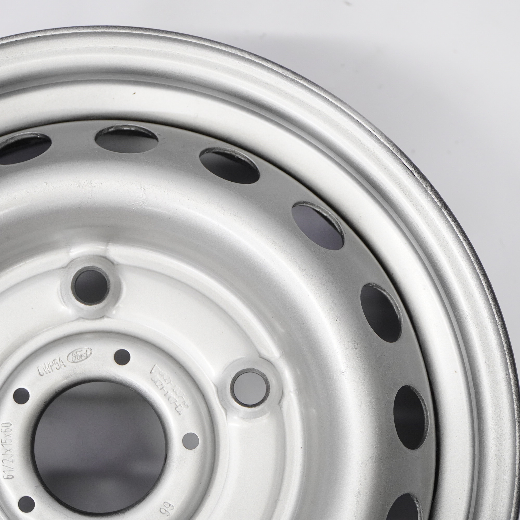 Ford Transit Custom Silber Felge Stahl 15" 6,5J ET:60 2150841