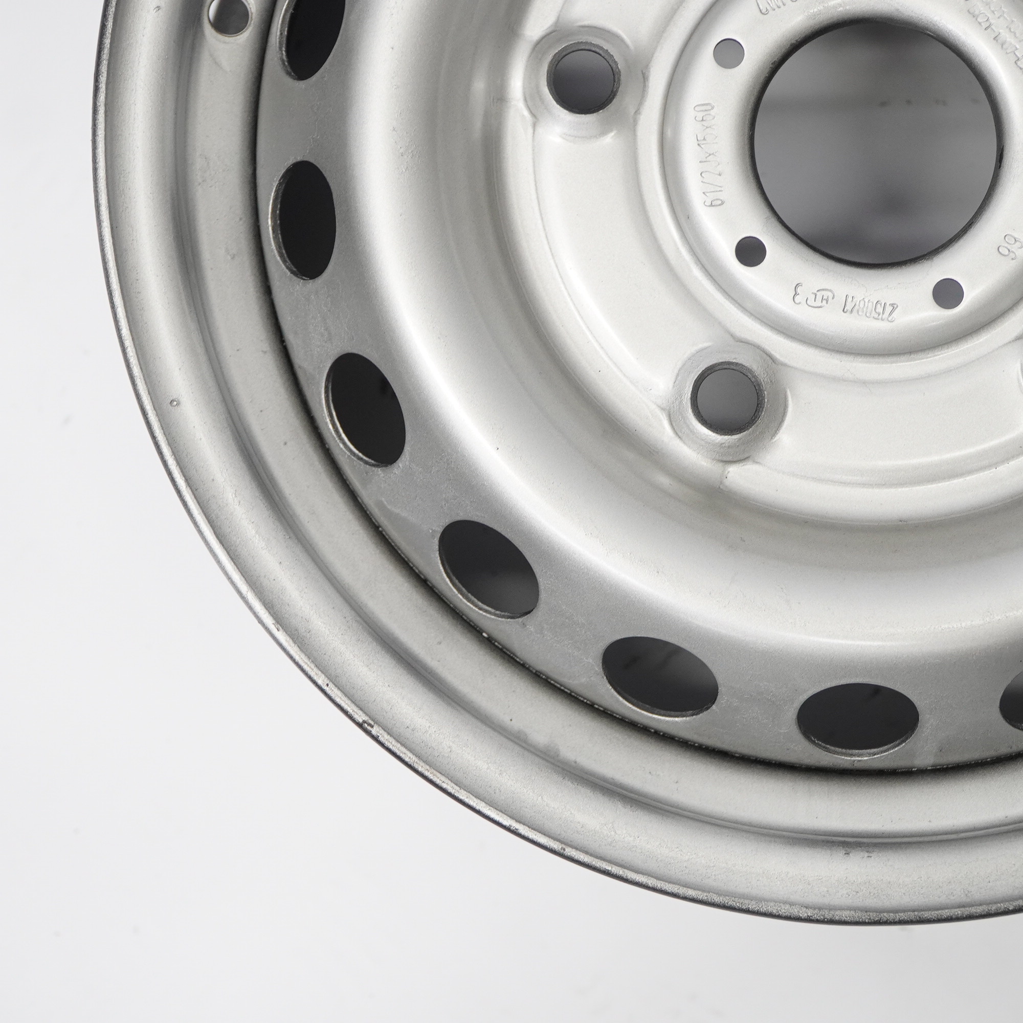 Ford Transit Custom Silber Felge Stahl 15" 6,5J ET:60 2150841