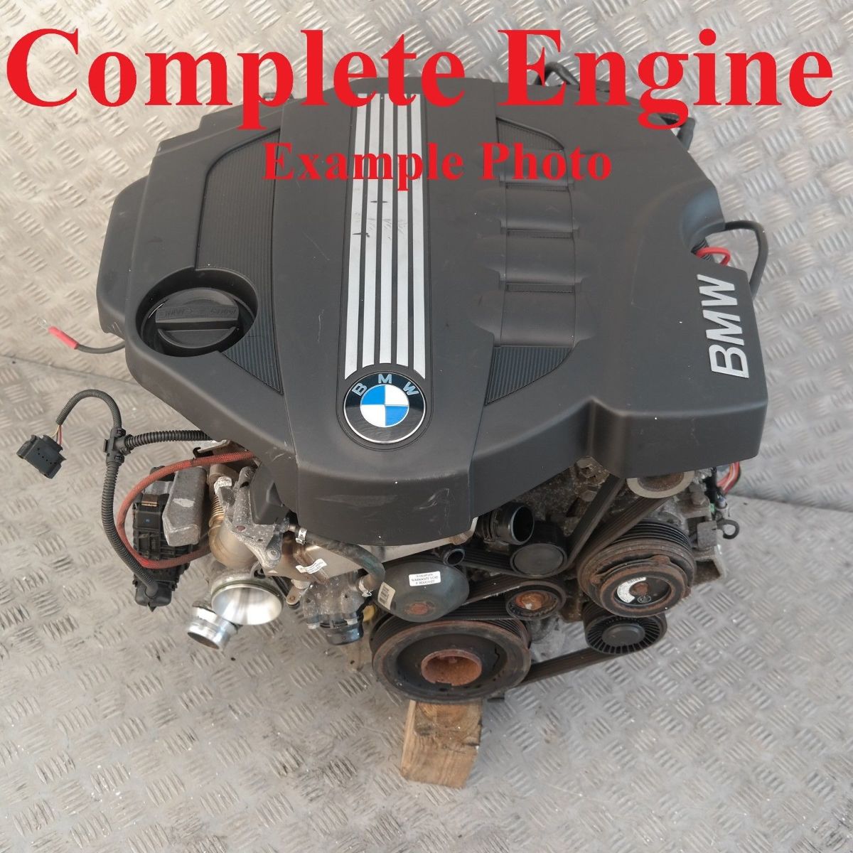 BMW E87 LCI E90 E91 118d 318d Nackter Motor N47D20C Neue Steuerkette GARANTIE