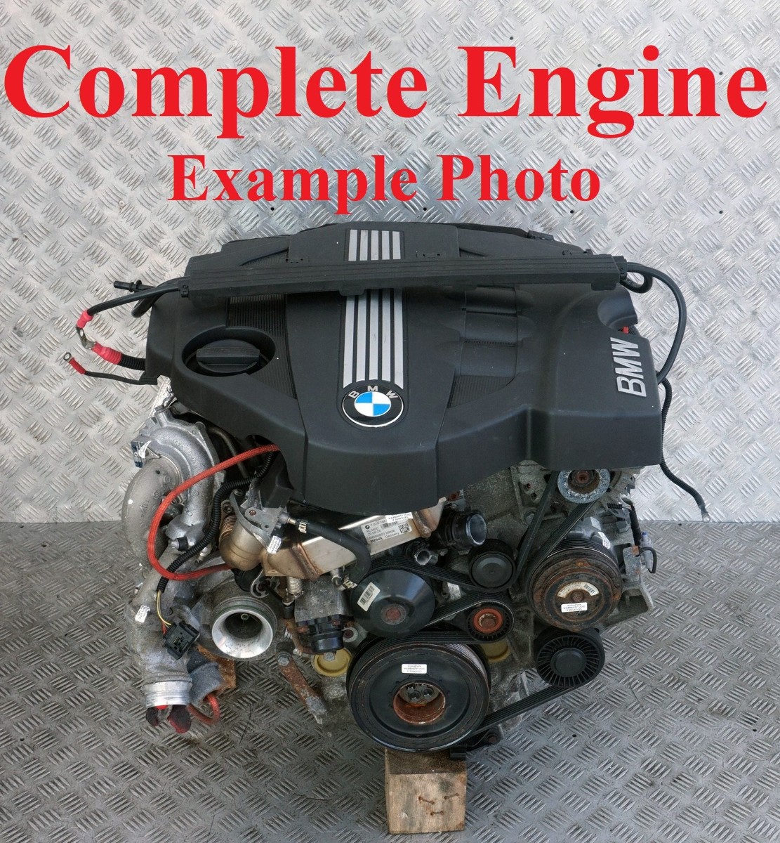 BMW E81 E87 LCI 123d Nackter Motor N47S N47D20D Neue Steuerkette GARANTIE