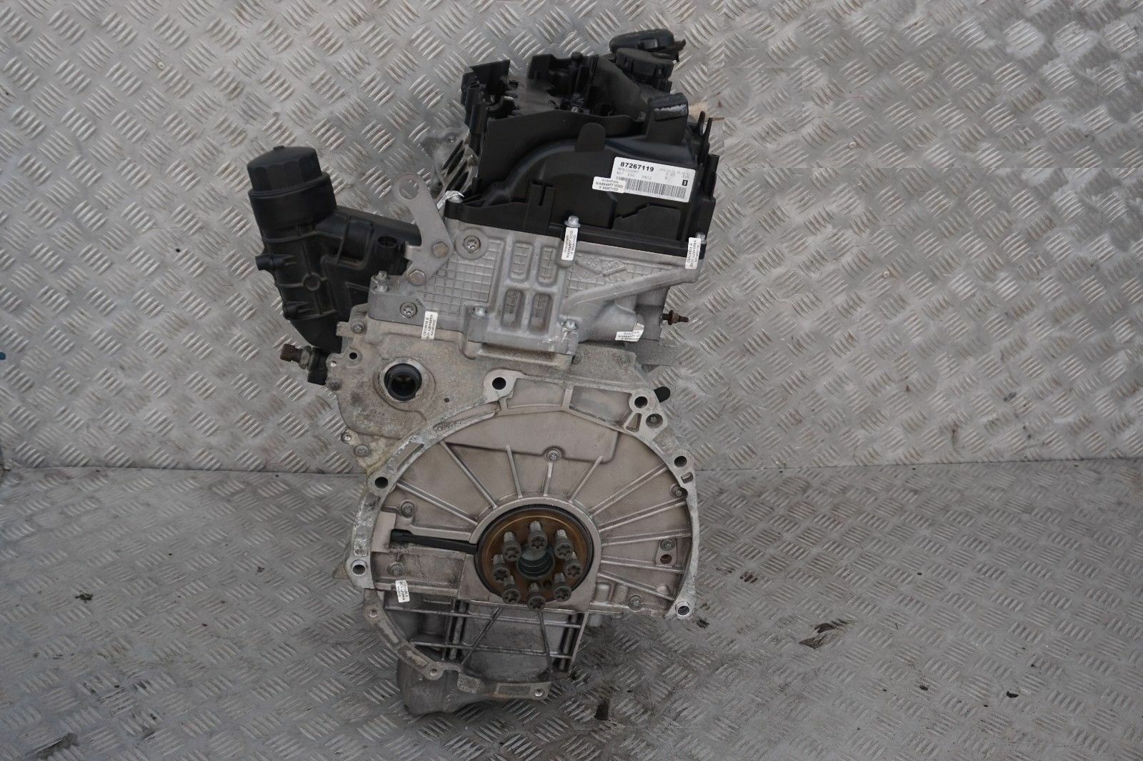 BMW E81 E87 LCI 123d Nackter Motor N47S N47D20D Neue Steuerkette GARANTIE