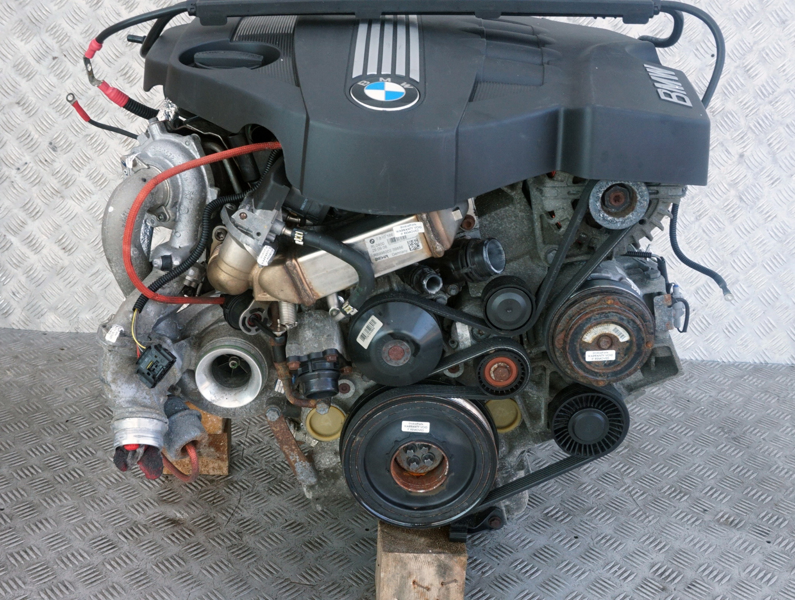 BMW 1 E81 E87 LCI 123d Kompletter Motor N47S N47D20D Neue Steuerkette GARANTIE