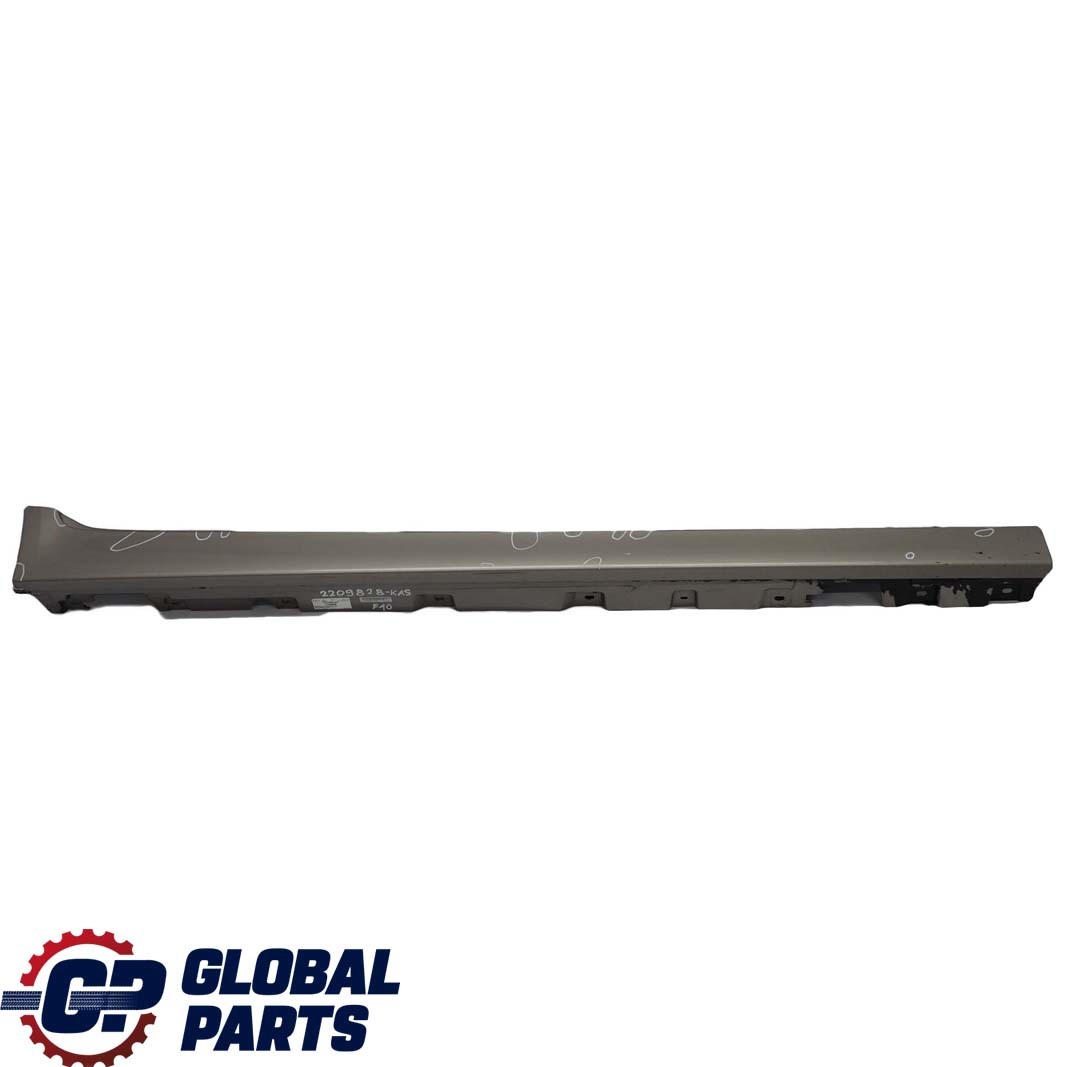 BMW 5 Series F10 F11 Door Sill Cover Skirt Panel Right O/S Kashmir Silver - A72