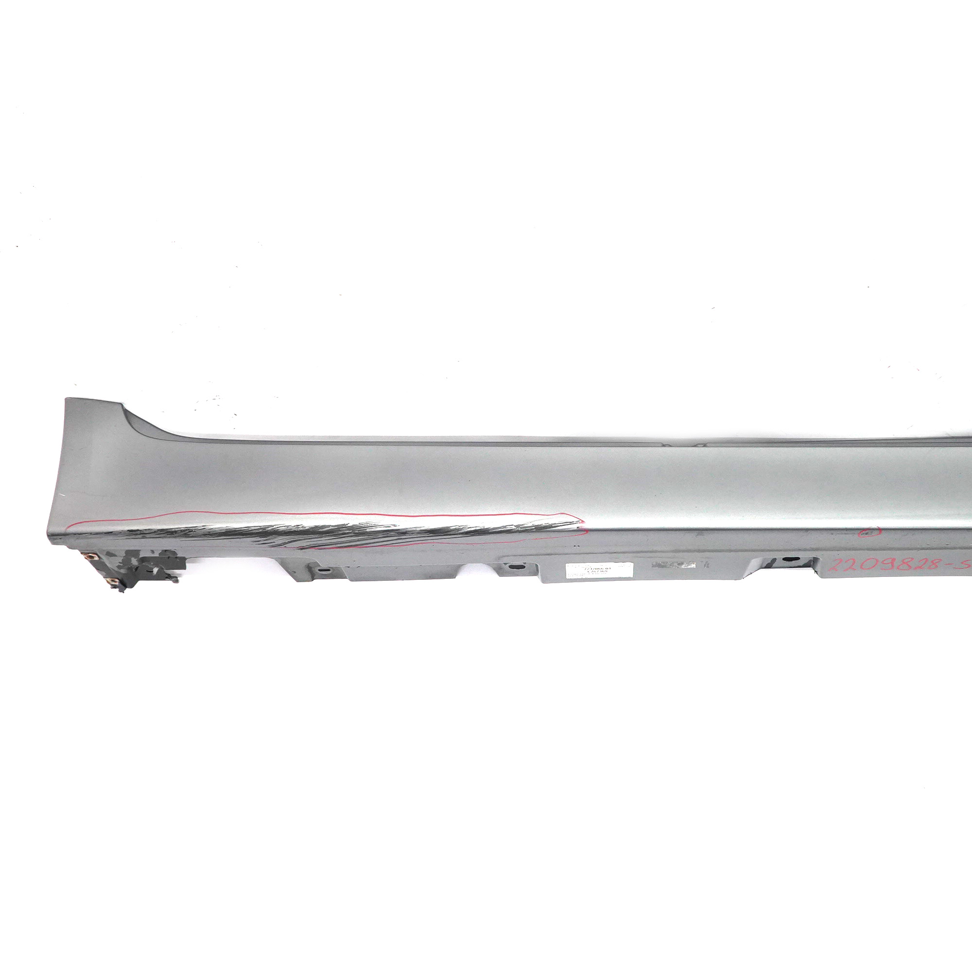 BMW F10 F11 Side Skirt Door Sill Cover Panel Right O/S Spacegrau Grey - A52