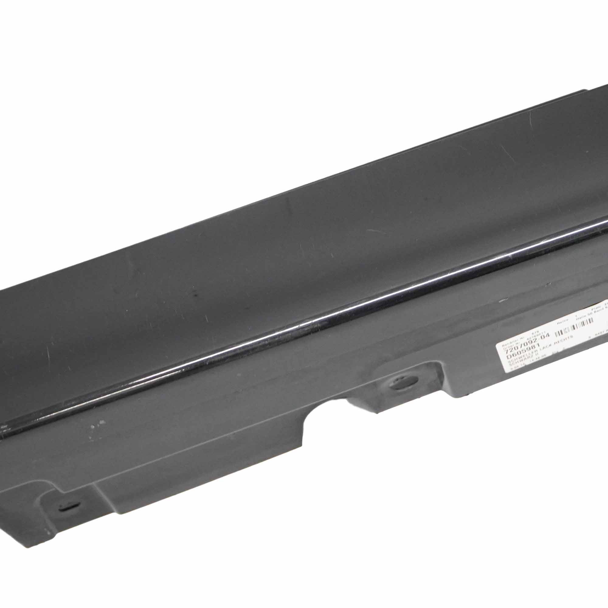 BMW F10 F11 Side Skirt Door Sill Cover Panel Right O/S Schwarz 2 Black - 668