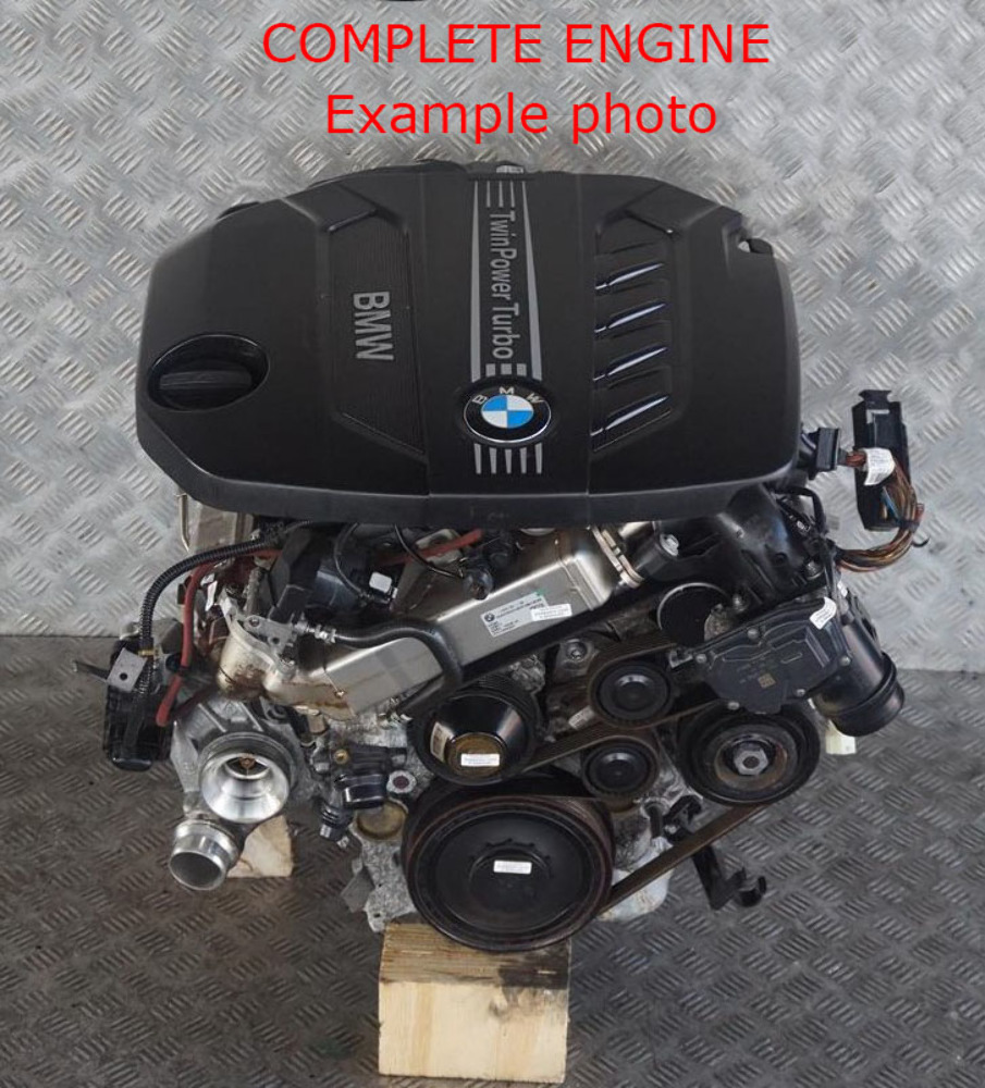 BMW F20 F30 F31 120d 320d N47N Nackter Motor N47D20C Neue Steuerkette GARANTIE