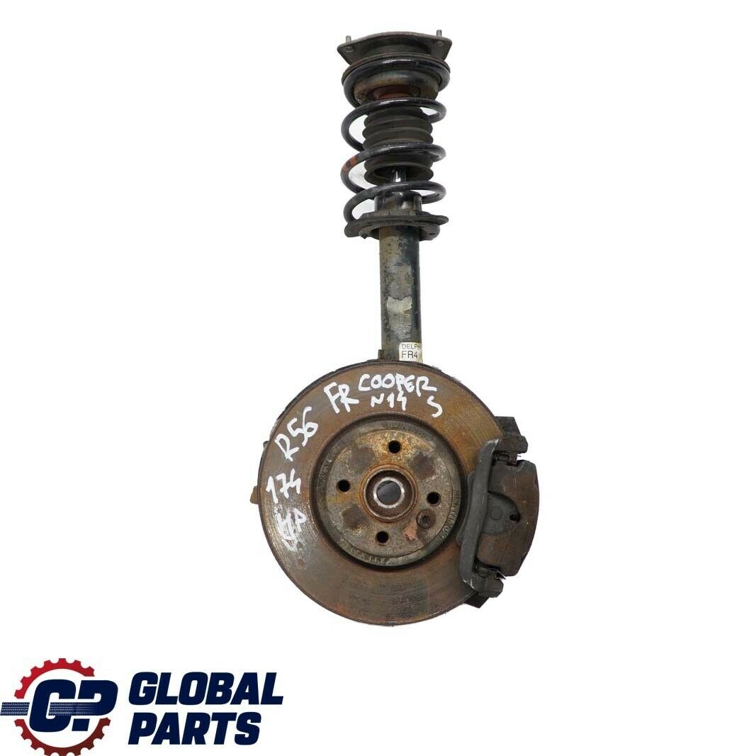 Mini R56 Cooper S N14 Front Right O/S Spring Strut Leg Brake Suspension Hub