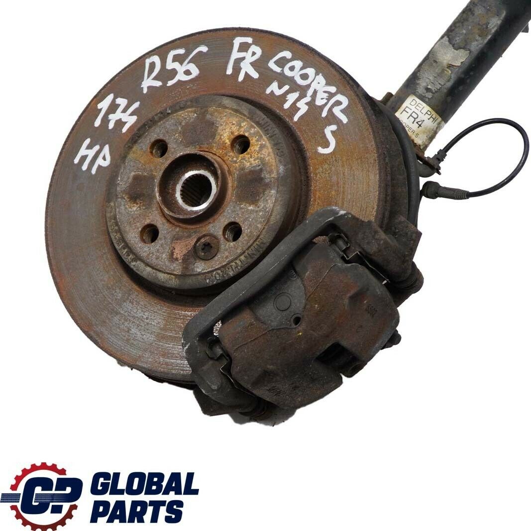 Mini R56 Cooper S N14 Front Right O/S Spring Strut Leg Brake Suspension Hub