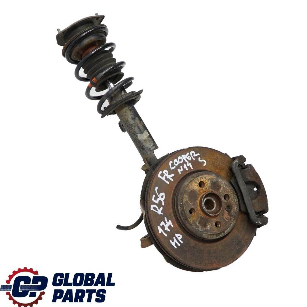 Mini R56 Cooper S N14 Front Right O/S Spring Strut Leg Brake Suspension Hub