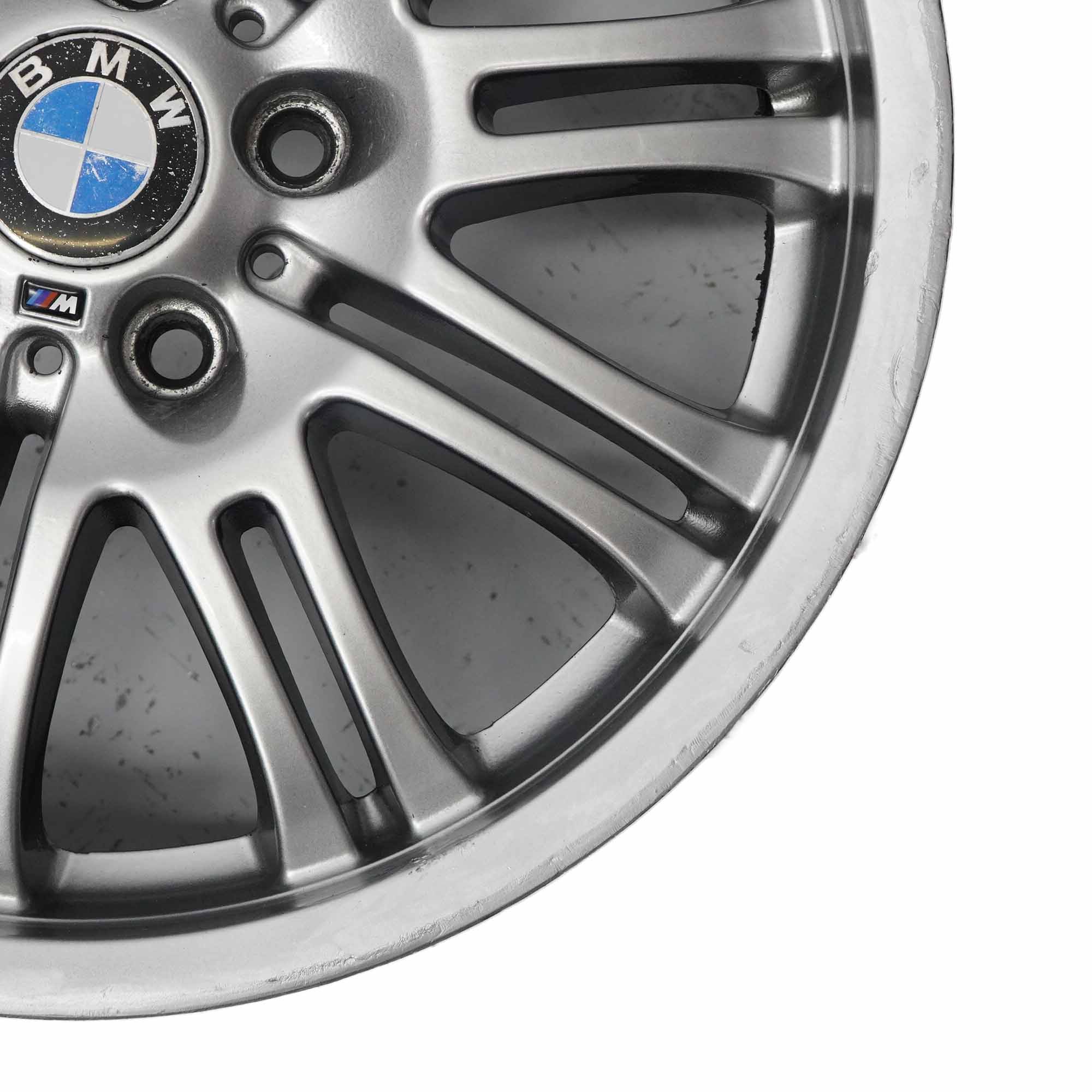 BMW E46 M3 Chromschatten Leichtmetallrad 18" 8J ET:47 M Doppelspeiche 67 2229950