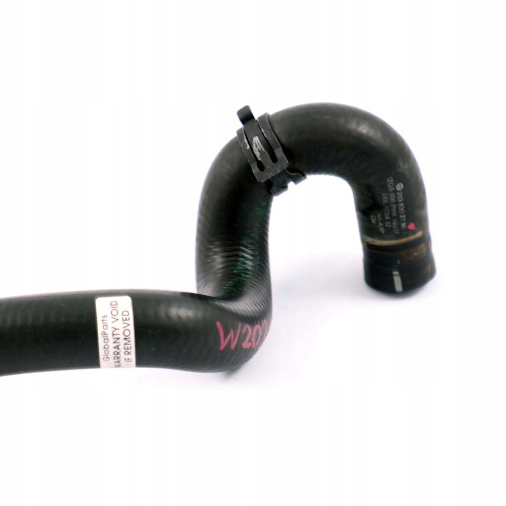 Mercedes-Benz C-Class W203 Air Conditioning Heat Exchanger Hose A2038302796