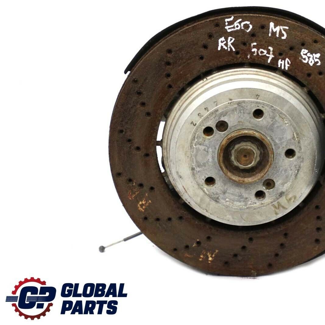 BMW 5 er E60 M5 Schwenklager Radlager Bremsscheibe Belüftet Hinten Rechts